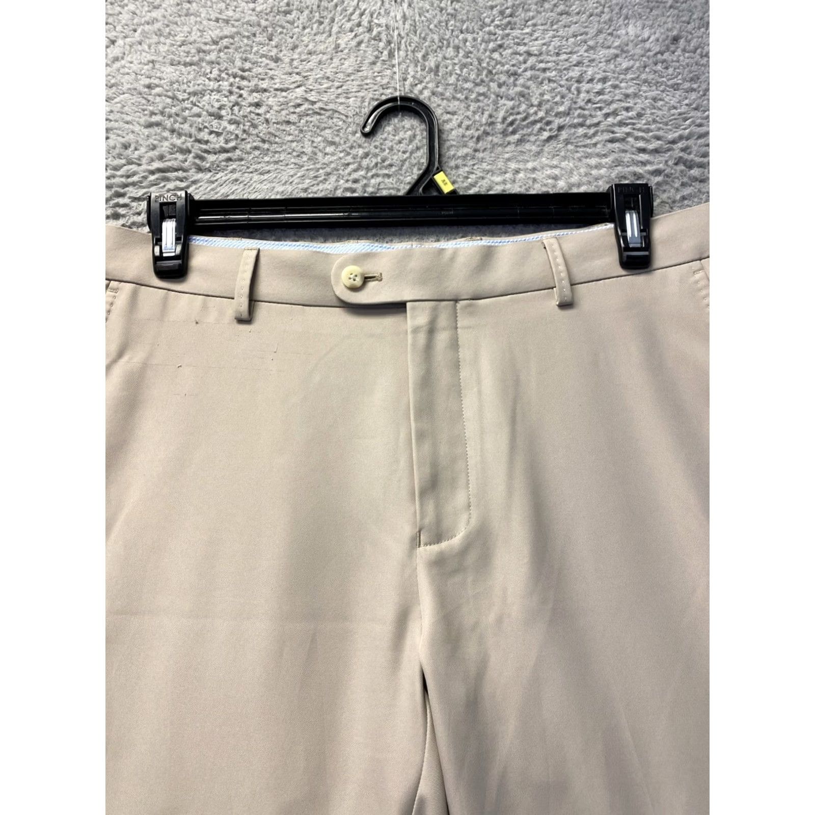 Peter Millar VINTAGE Peter Millar Crown Golf Pants Men’s 33x32 Beige Chino Straight /0757 Size US 33 - 2 Thumbnail