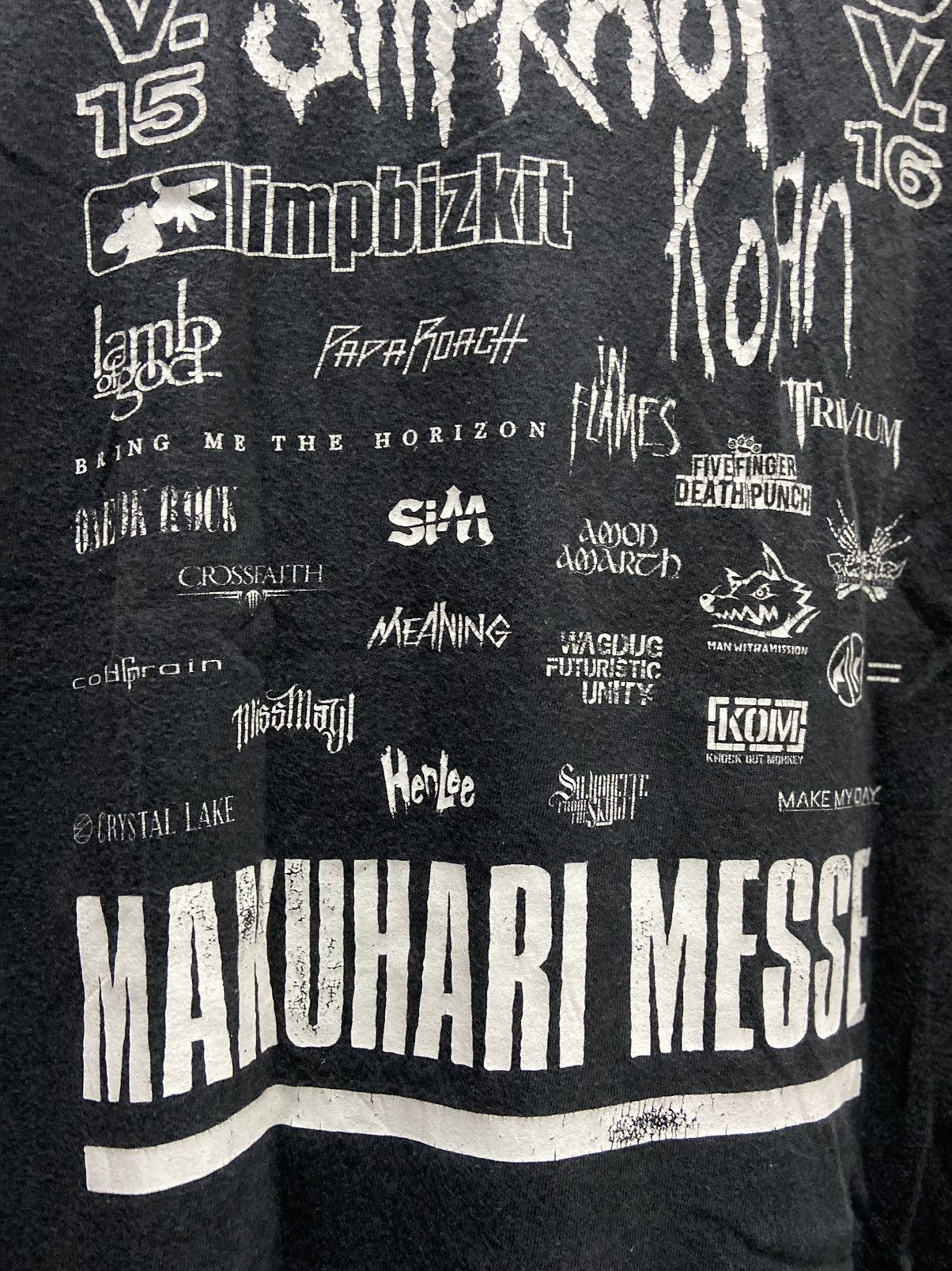 Band Tees KNOT FEST JAPAN 2014 MAKUHARI MESSE TOUR TEE Size US M / EU 48-50 / 2 - 9 Thumbnail