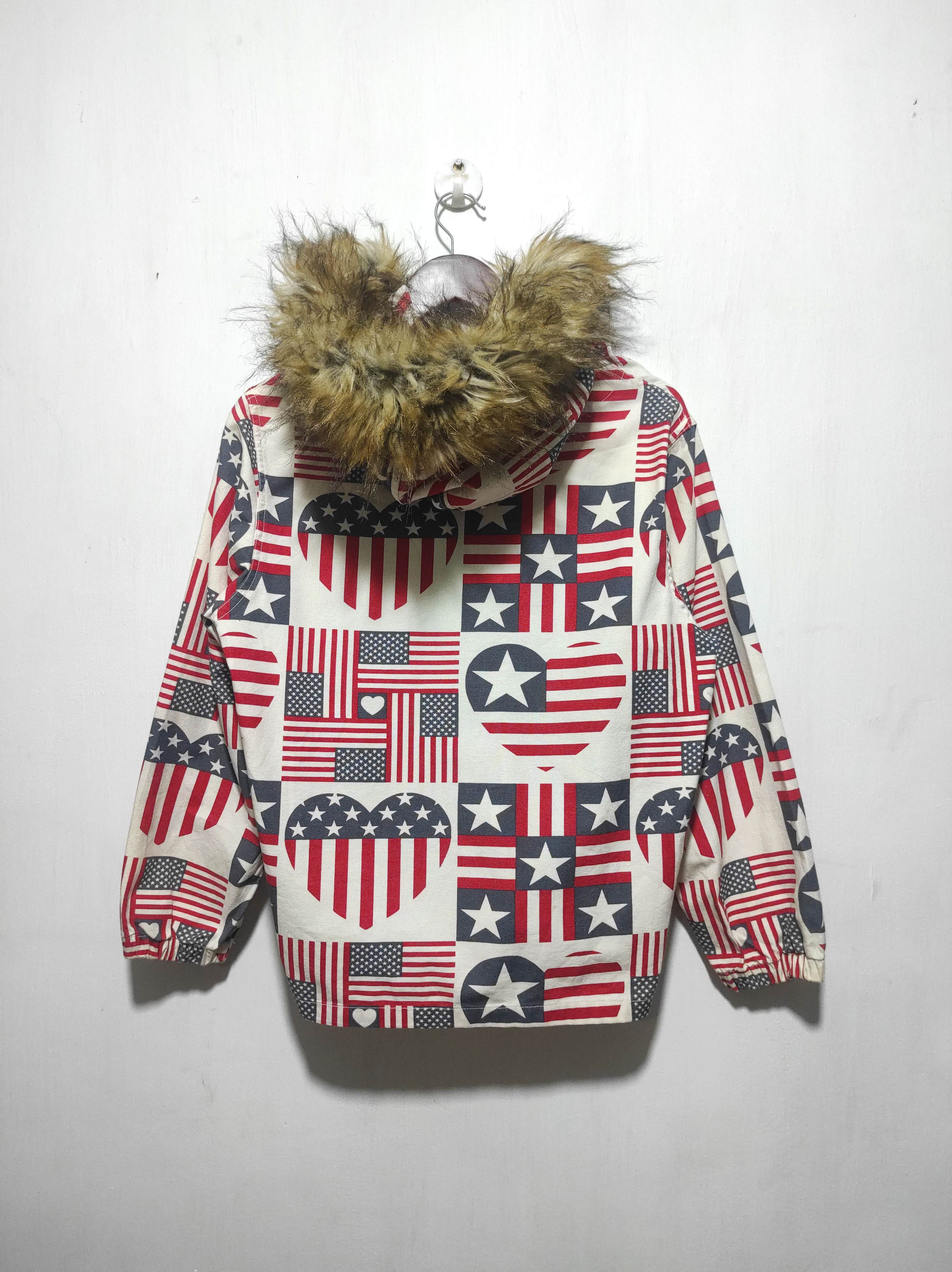 Beams Plus Beams Boy America Flag Fur Hoodie IfSixWasNine LGB style Size US S / EU 44-46 / 1 - 10 Thumbnail
