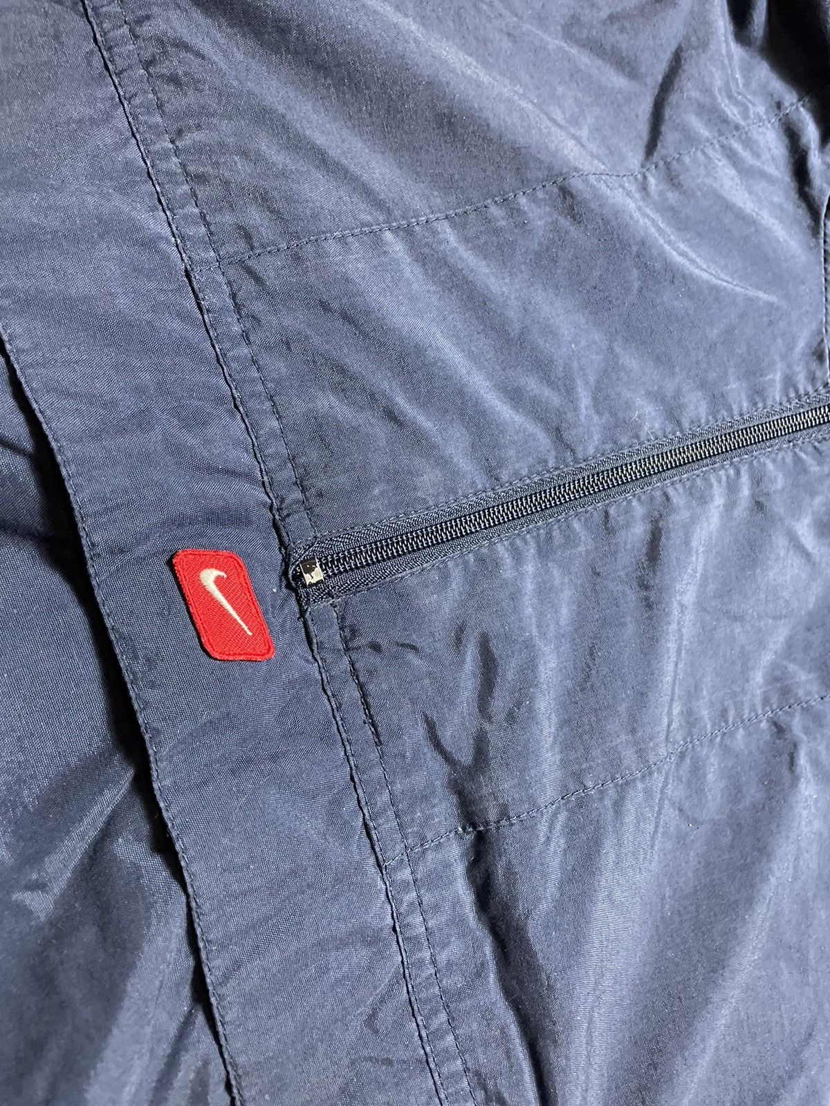 Nike Vintage Nylon Anorak Jacket Nike Drill Center Swoosh Y2K Size US S / EU 44-46 / 1 - 6 Thumbnail