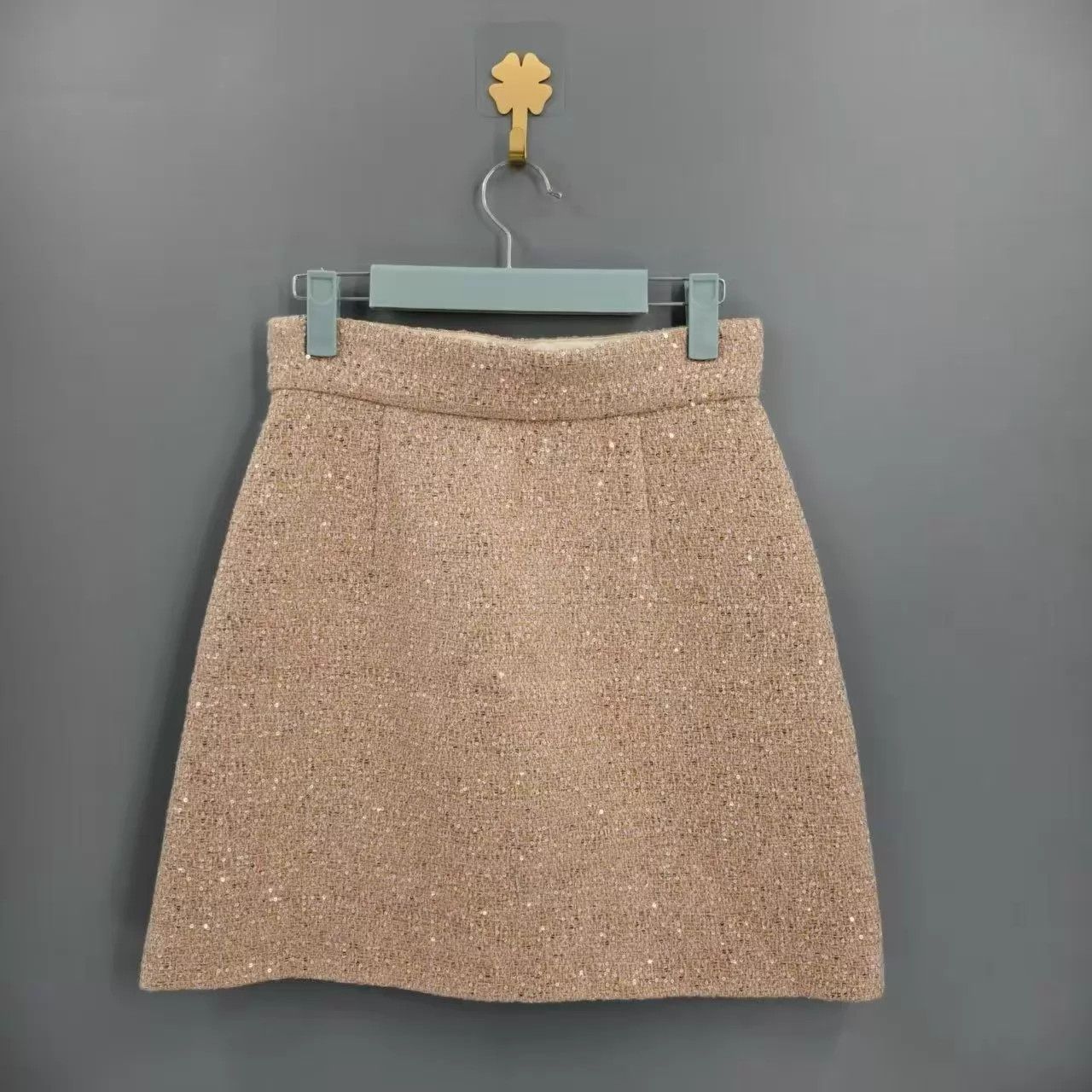 Miu Miu MIU MIU Pink Sequin Skirt Women's Size 38 Size 26" / US 2 / IT 38 - 1 Thumbnail