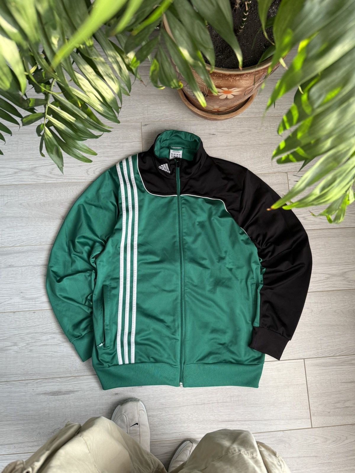 Adidas Vintage Adidas tack jacket Size US L / EU 52-54 / 3 - 1 Thumbnail