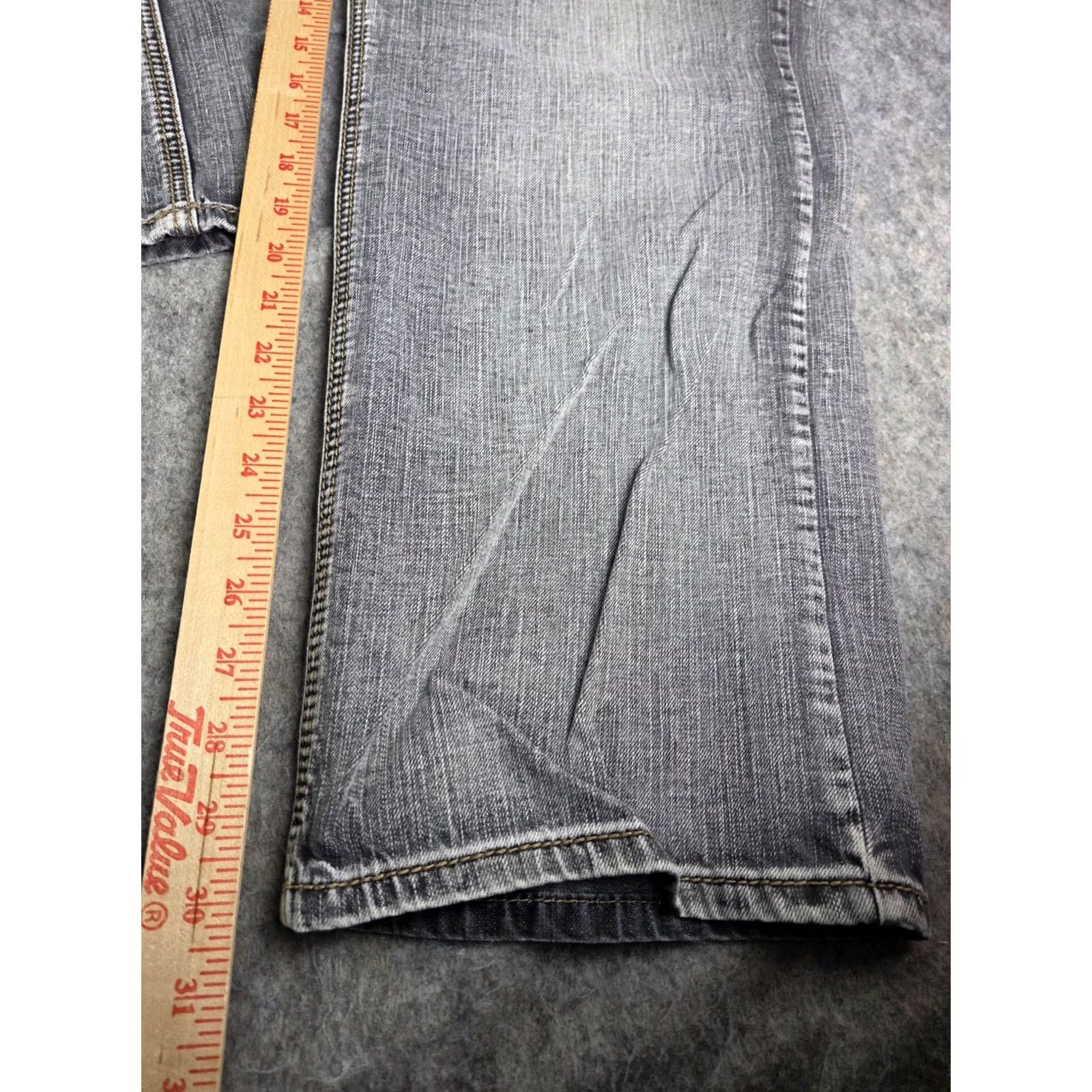 Denime TK Axel Jeans Mens 38x32 Denim Blue Relaxed Straight 90s Grunge Band City Hip Hop Punk Logo 5-Pocket USA Jeans Size US 38 / EU 54 - 6 Thumbnail