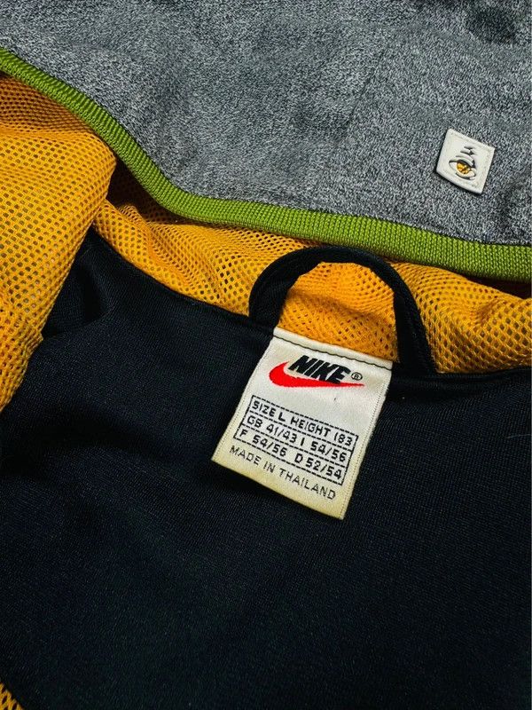 Nike Vintage 90s Nike Basketball Jacket L Gray Black Size US L / EU 52-54 / 3 - 4 Thumbnail