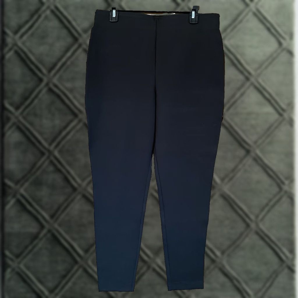 Banana Republic NWT Banana Republic black high rise skinny pants leggings L Regular Women’s Pants Silk? (Note: The output must only be the rearranged title.) Size 36" / US 14 / IT 50 - 1 Thumbnail