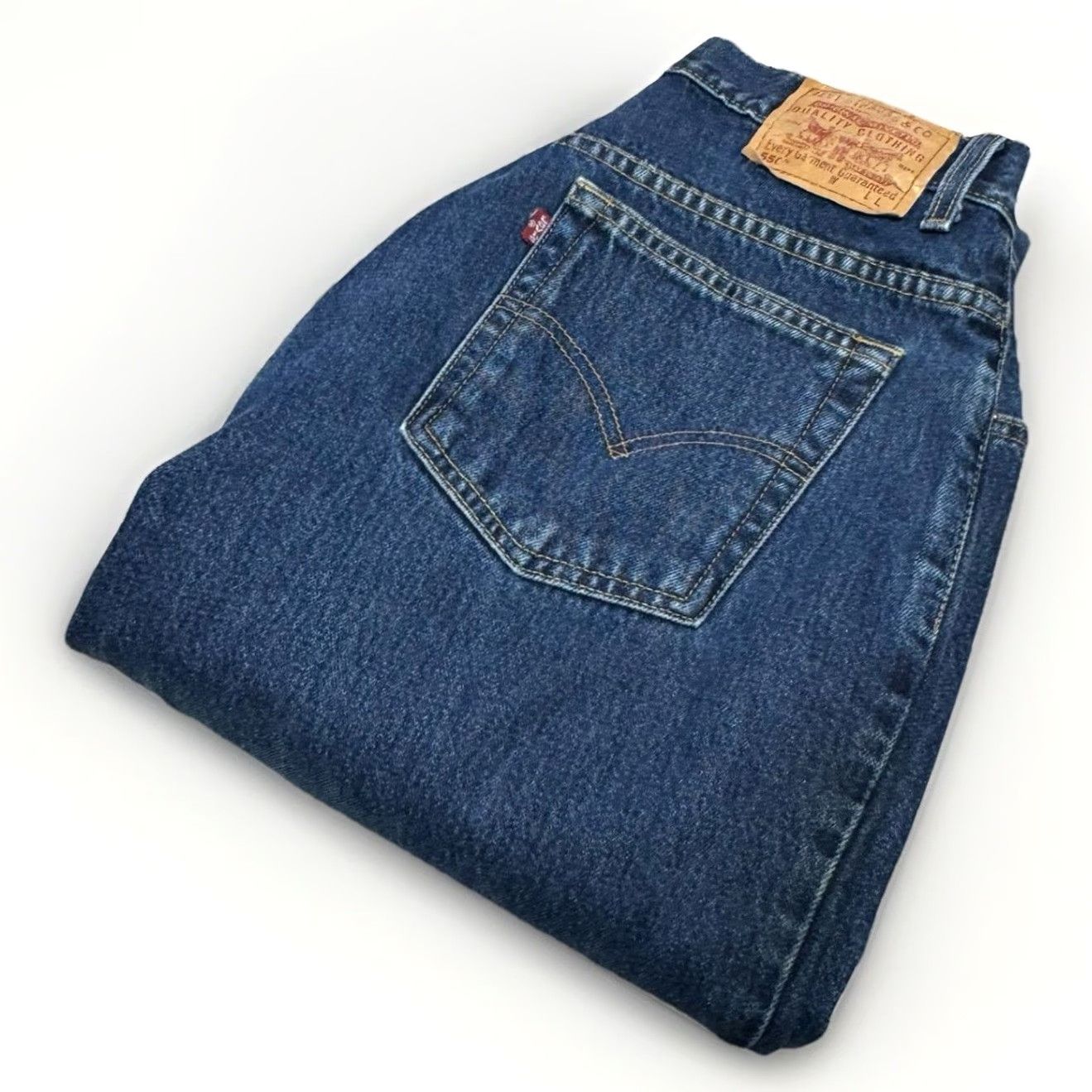 Levi's VINTAGE Levi’s 550 Jeans Women 16 Regular 32x32 Relaxed Tapered Blue denim High Rise 100% Cotton Mens Women Girls? Size 38" / US 16 / IT 52 - 2 Thumbnail