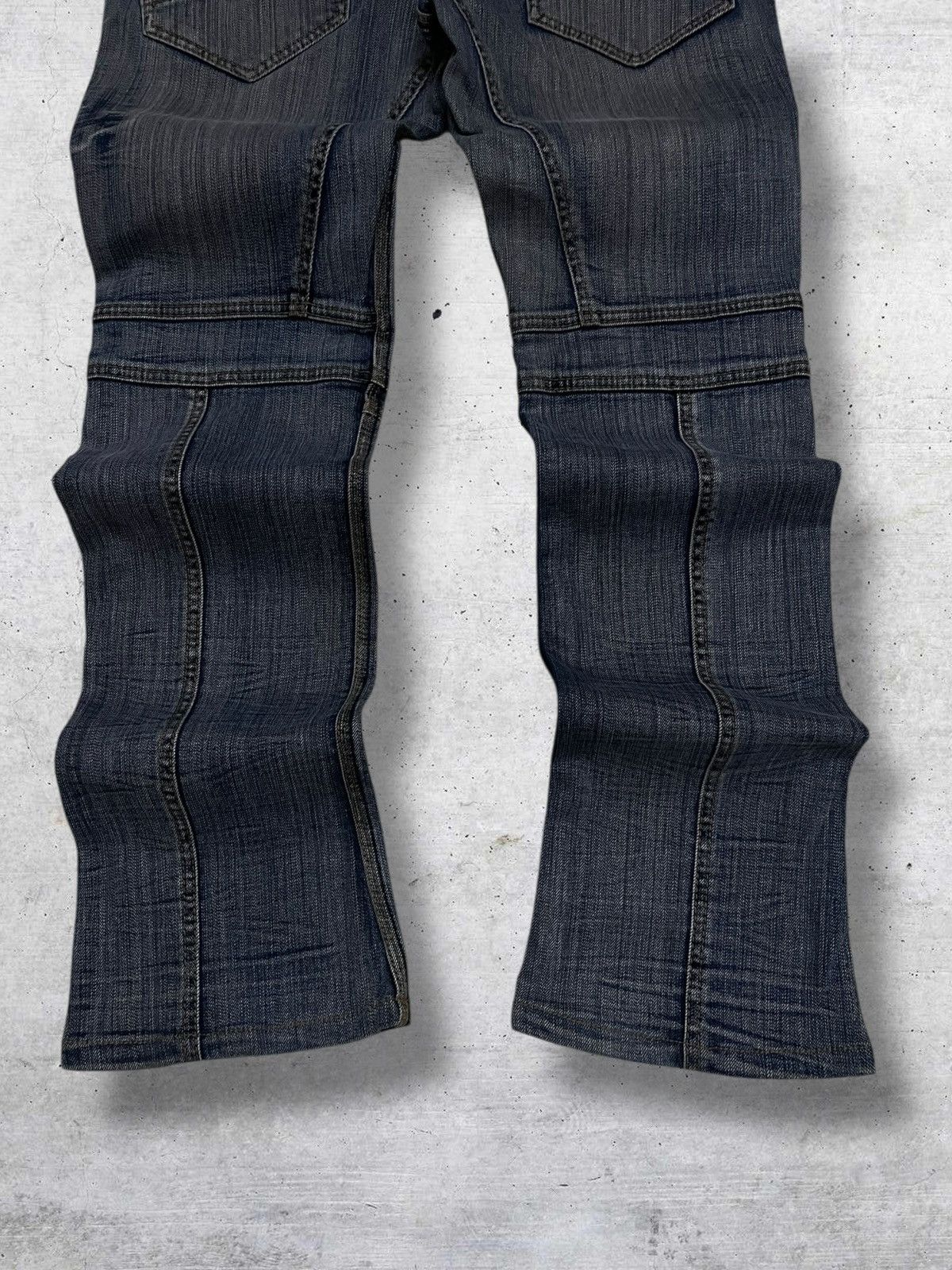 Japanese Brand VINTAGE NICOLE HIDEWAYS JAPAN DESIGNER BIKERSTYLE PUNK DENIM Size US 32 / EU 48 - 10 Thumbnail