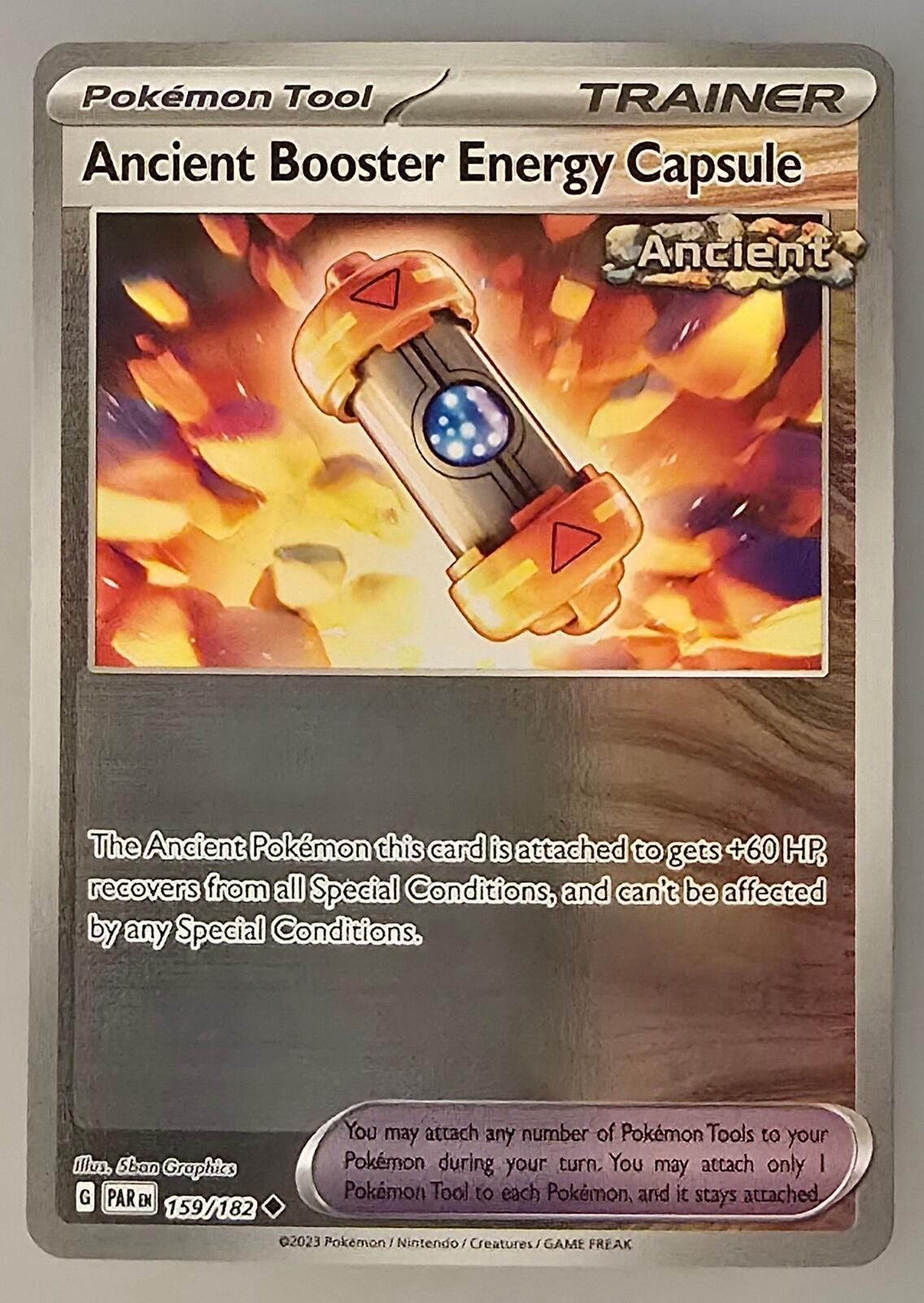 Pokemon Ancient Booster Energy Capsule (159/182). Size ONE SIZE - 1 Thumbnail