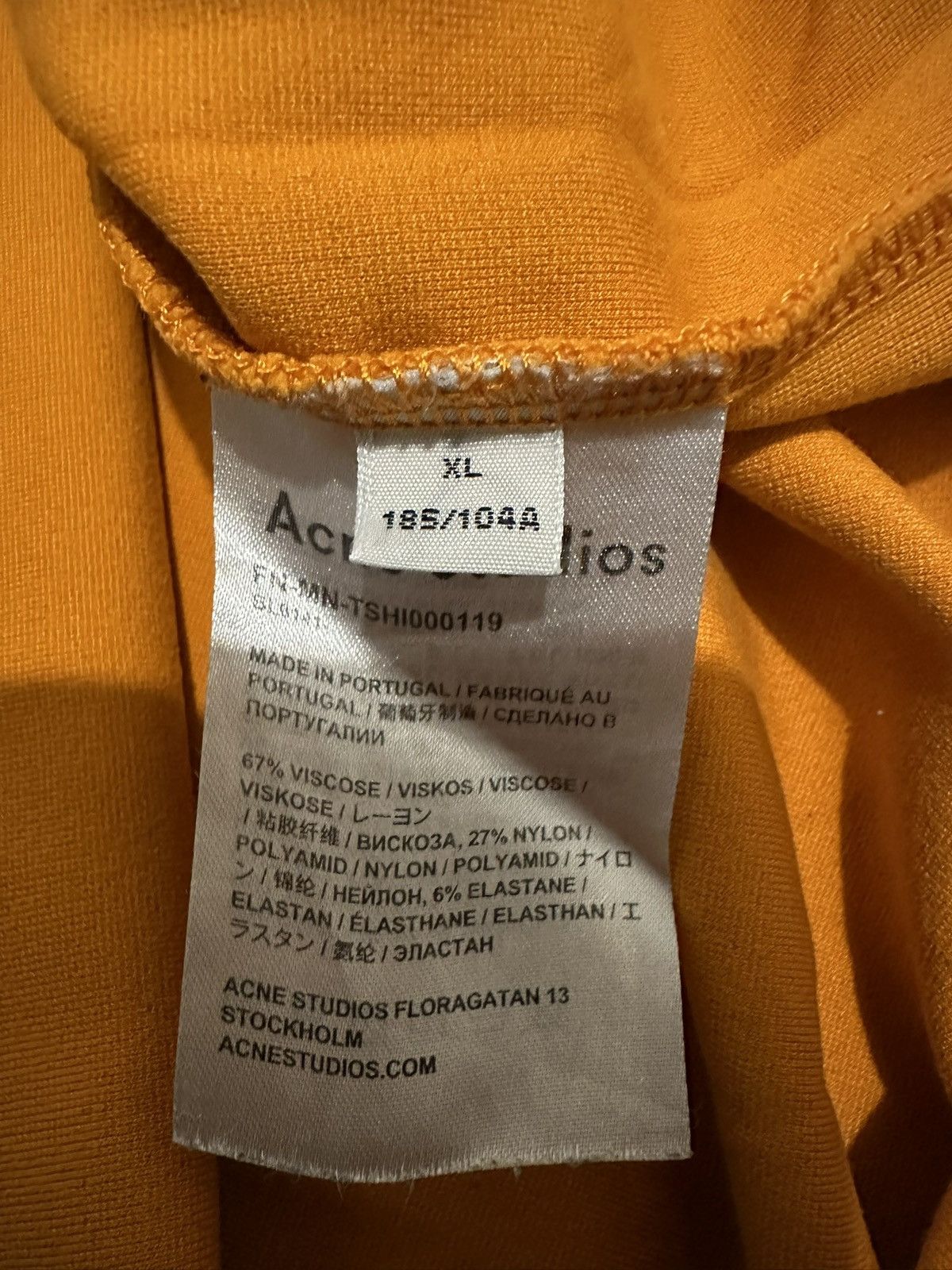 Acne Studios T-shirt Acne Studios Size US XL / EU 56 / 4 - 5 Thumbnail