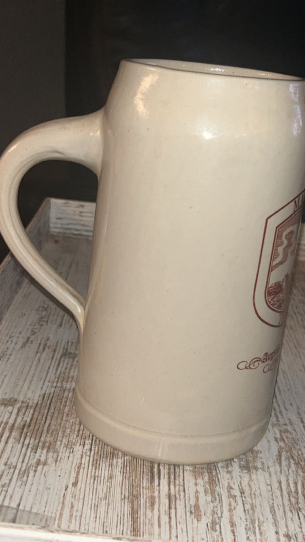 The Unbranded Brand Vintage Max Kuhnle Ceramic Beer Mug Size ONE SIZE - 2 Thumbnail