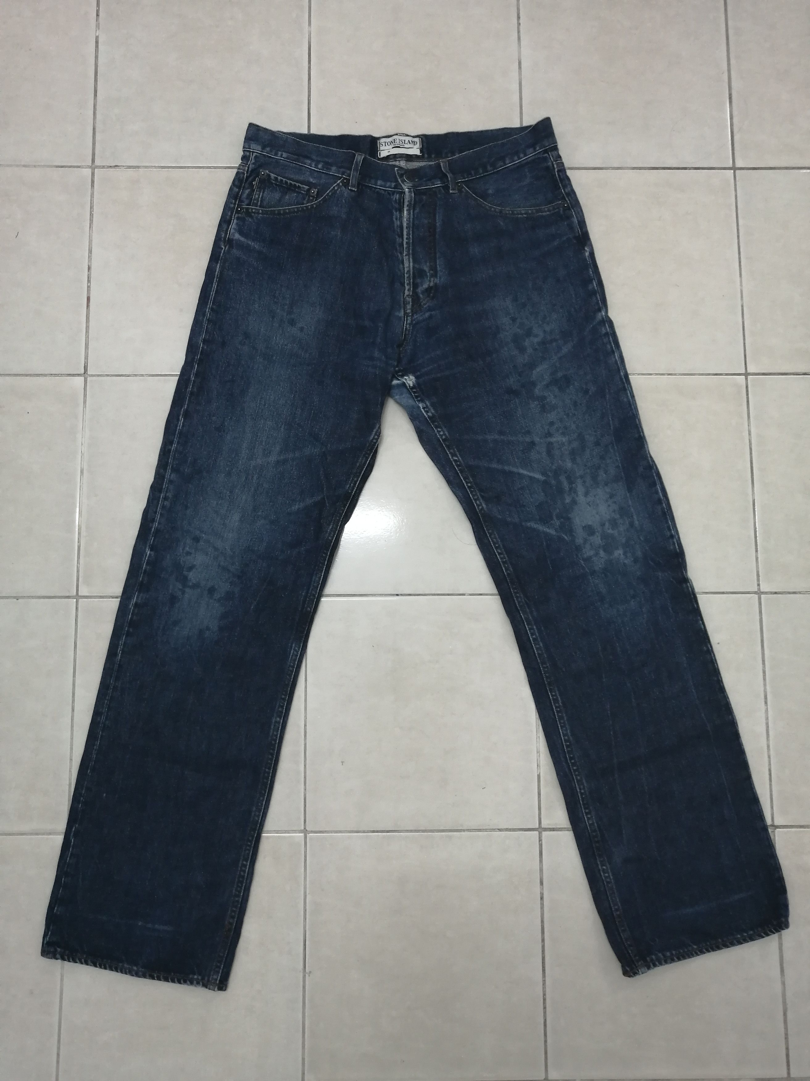 Designer × Stone Island Stone Island Buttonfly Jeans Size US 34 / EU 50 - 2 Thumbnail