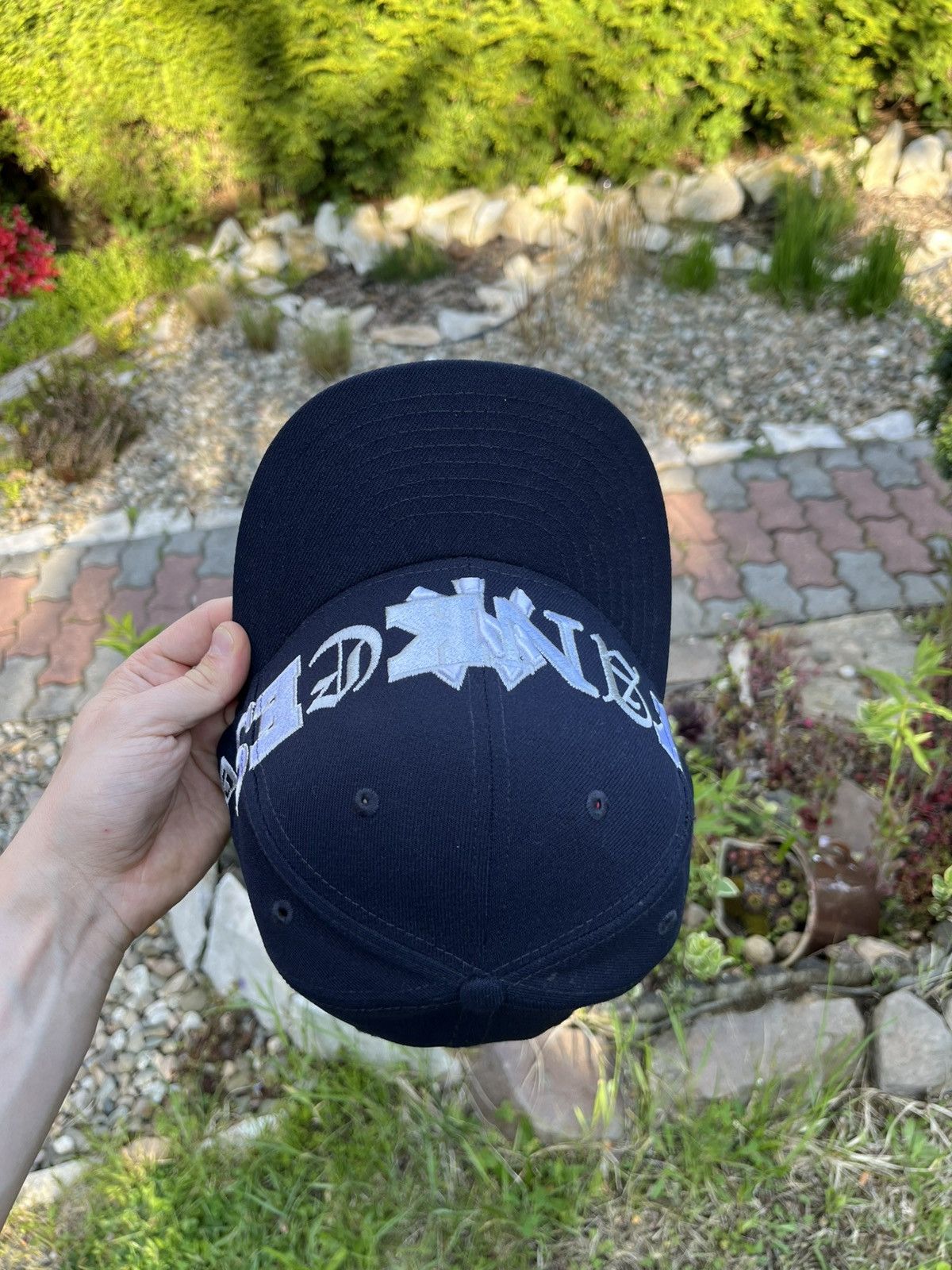 New Era × New York Yankees New era NYC New York Yankees snapback hat cap y2k big logo Size ONE SIZE - 15 Thumbnail