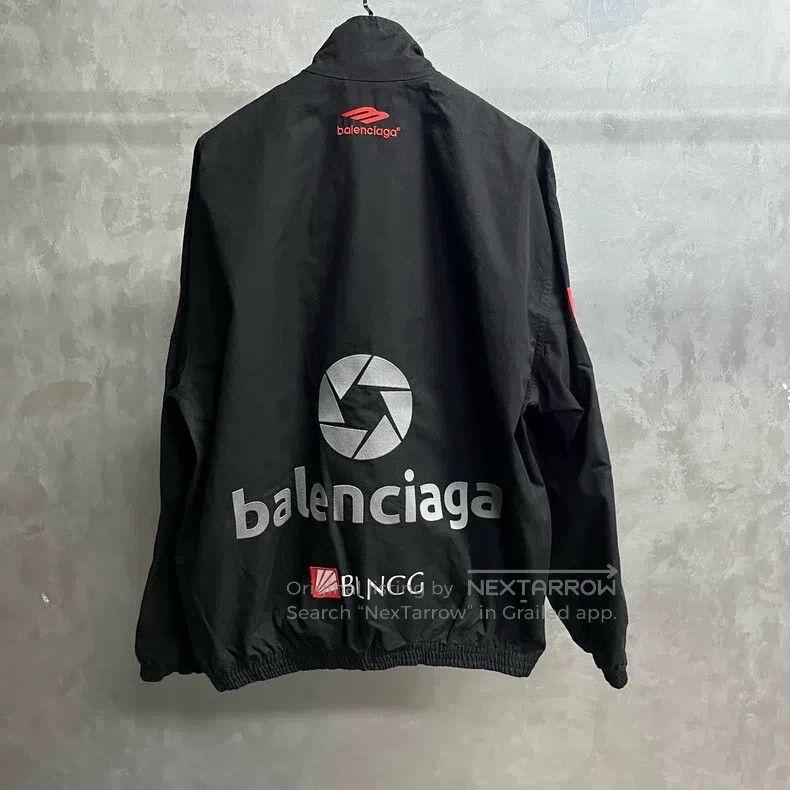 Balenciaga Balenciaga Black Letter Logo Pattern Printed Collar Size US S / EU 44-46 / 1 - 5 Thumbnail