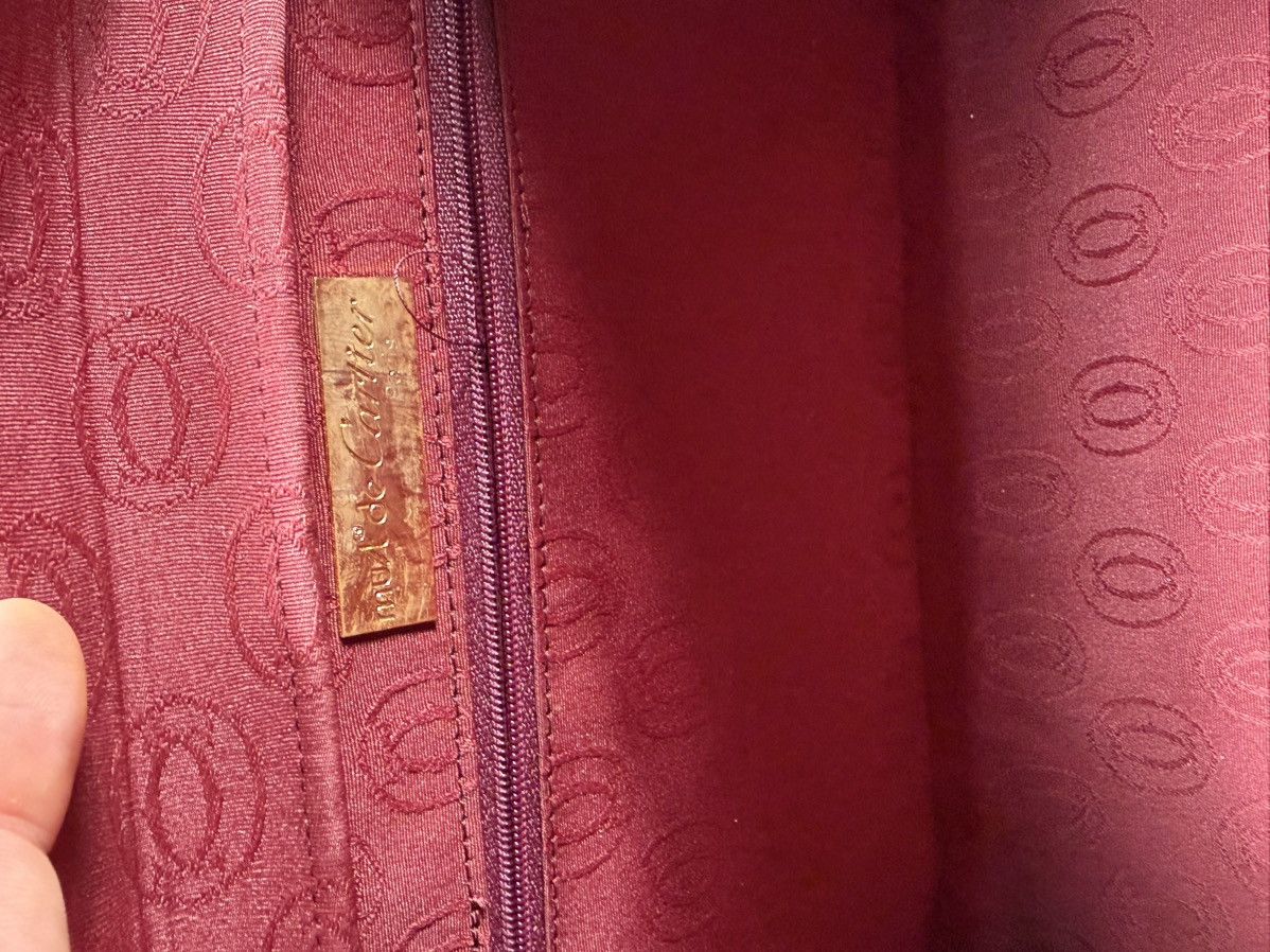 Cartier Cartier Logo Leather hand bag Size ONE SIZE - 12 Thumbnail