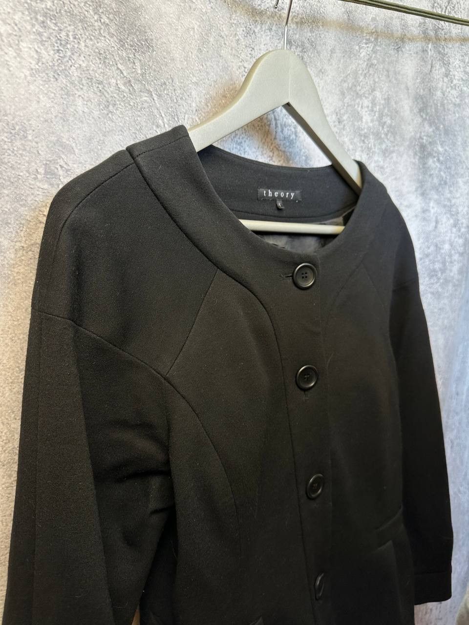 Theory Theory Luxury Cardigan Jacket - Made in Usa - Long Sleeve Size L / US 10 / IT 46 - 4 Thumbnail