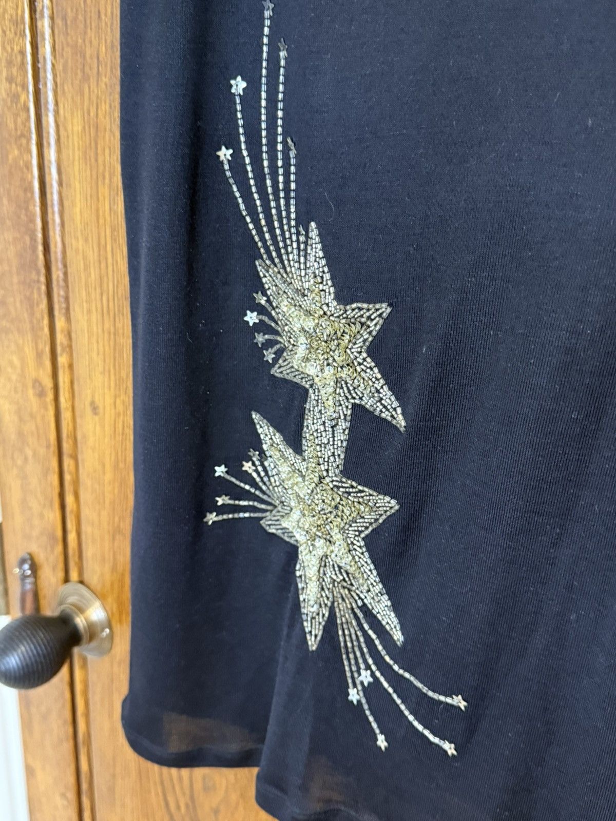 Saint Laurent Paris SS15 Saint Laurent Hedi Slimane starburst silk tank shirt M Size US M / EU 48-50 / 2 - 17 Thumbnail