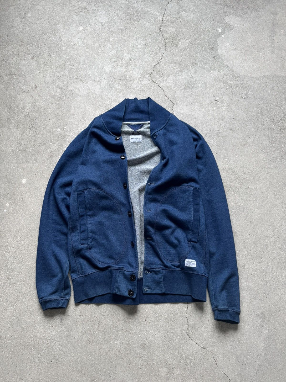 Norse Projects × Vintage Vintage Norse Project Cardigan Navy Size US L / EU 52-54 / 3 - 1 Thumbnail