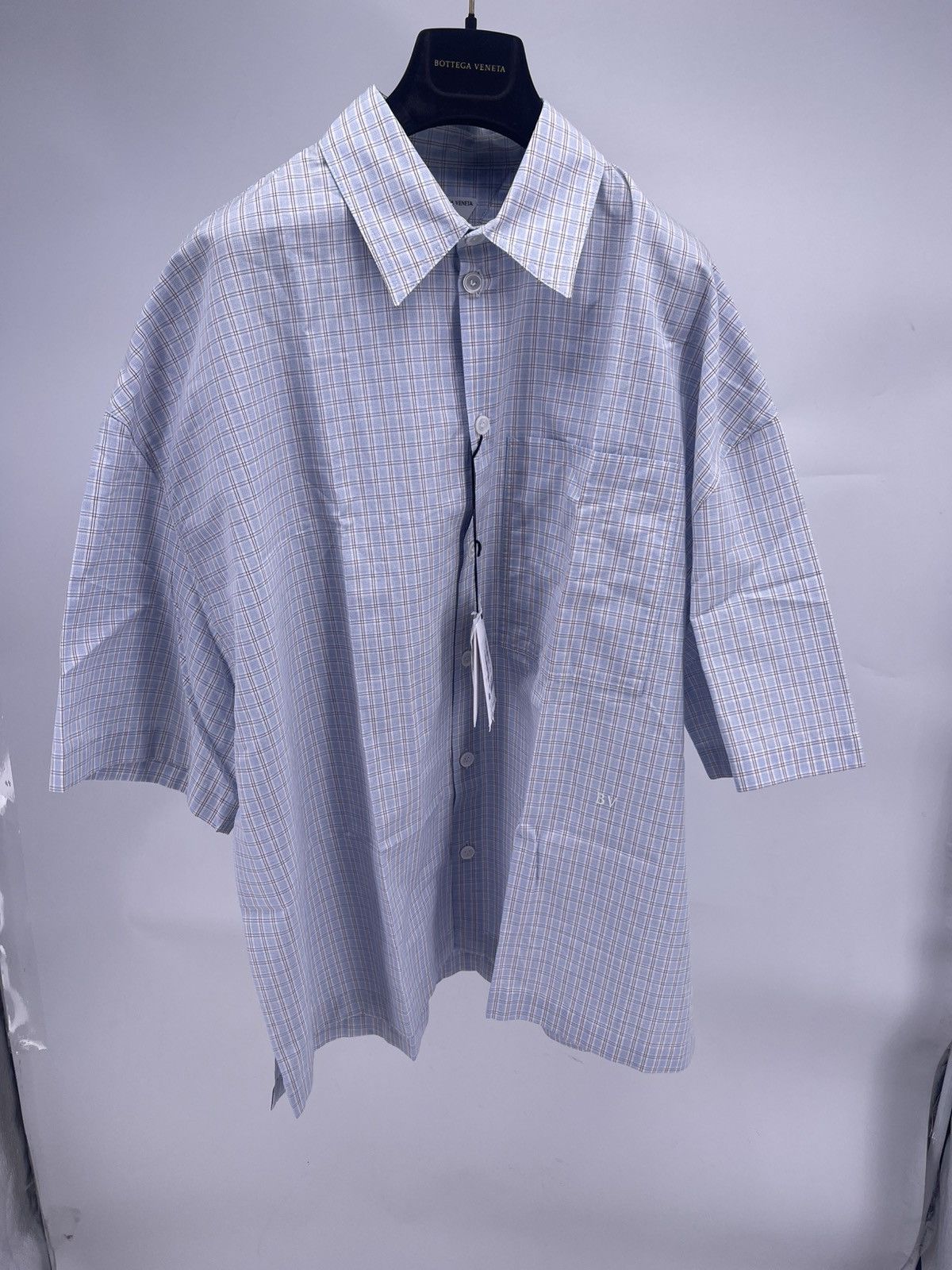 Bottega Veneta Bottega Veneta cotton linen woven shirt Size US M / EU 48-50 / 2 - 1 Thumbnail