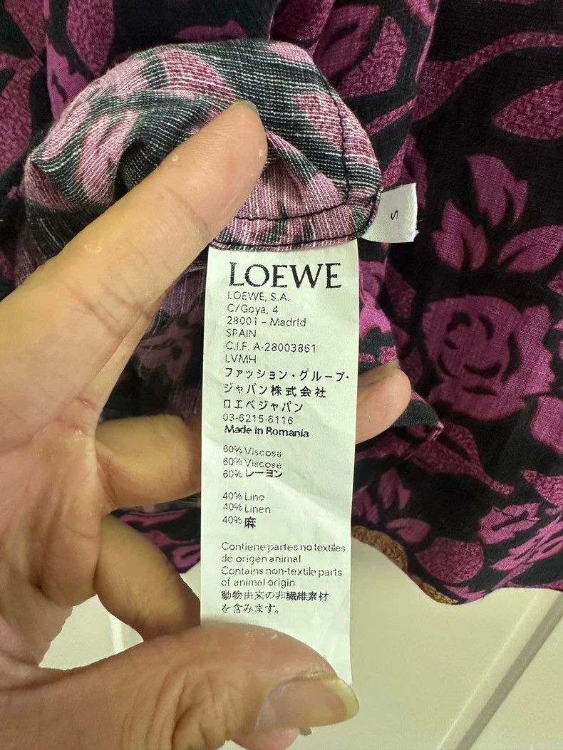 Loewe LOEWE Silk shirt from a silkworm Size S / US 4 / IT 40 - 3 Thumbnail