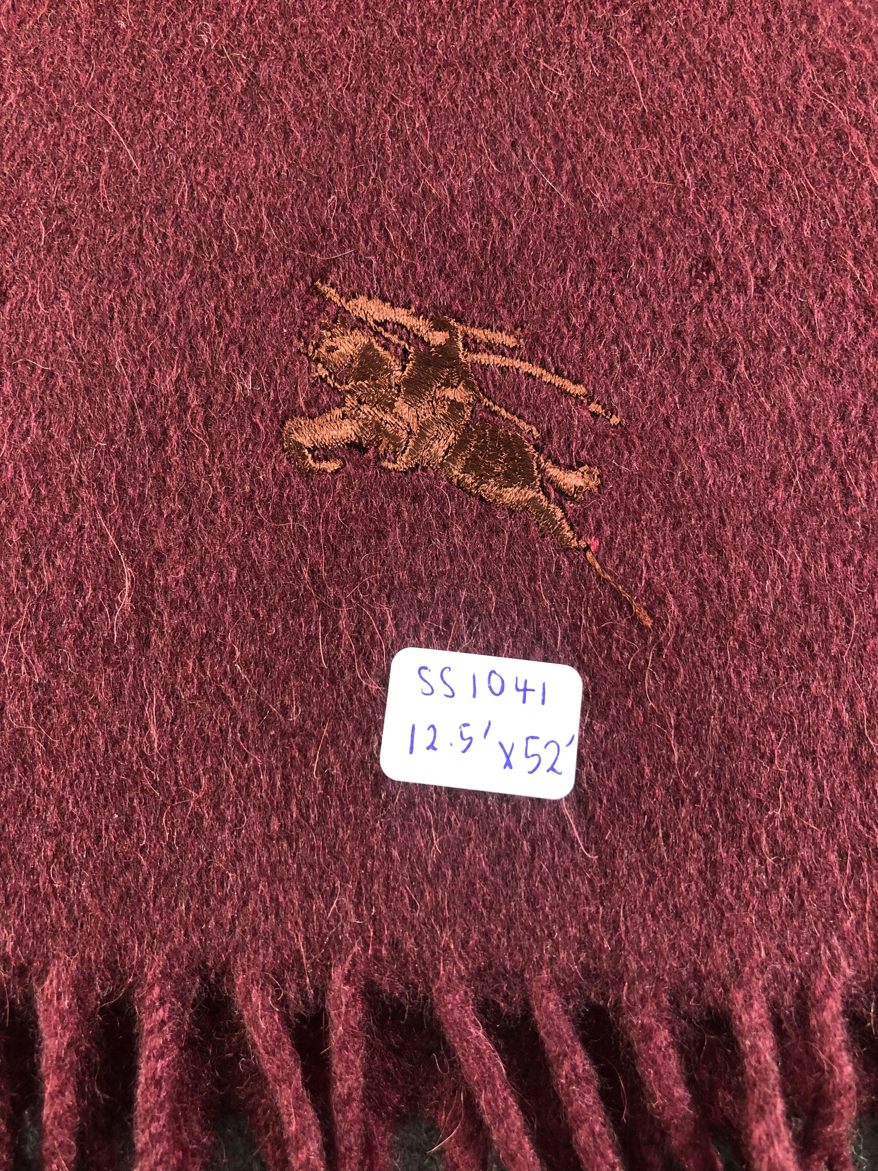 Burberry Burberry Cashmere Scarf / Muffler / Neckwear Size ONE SIZE - 4 Thumbnail