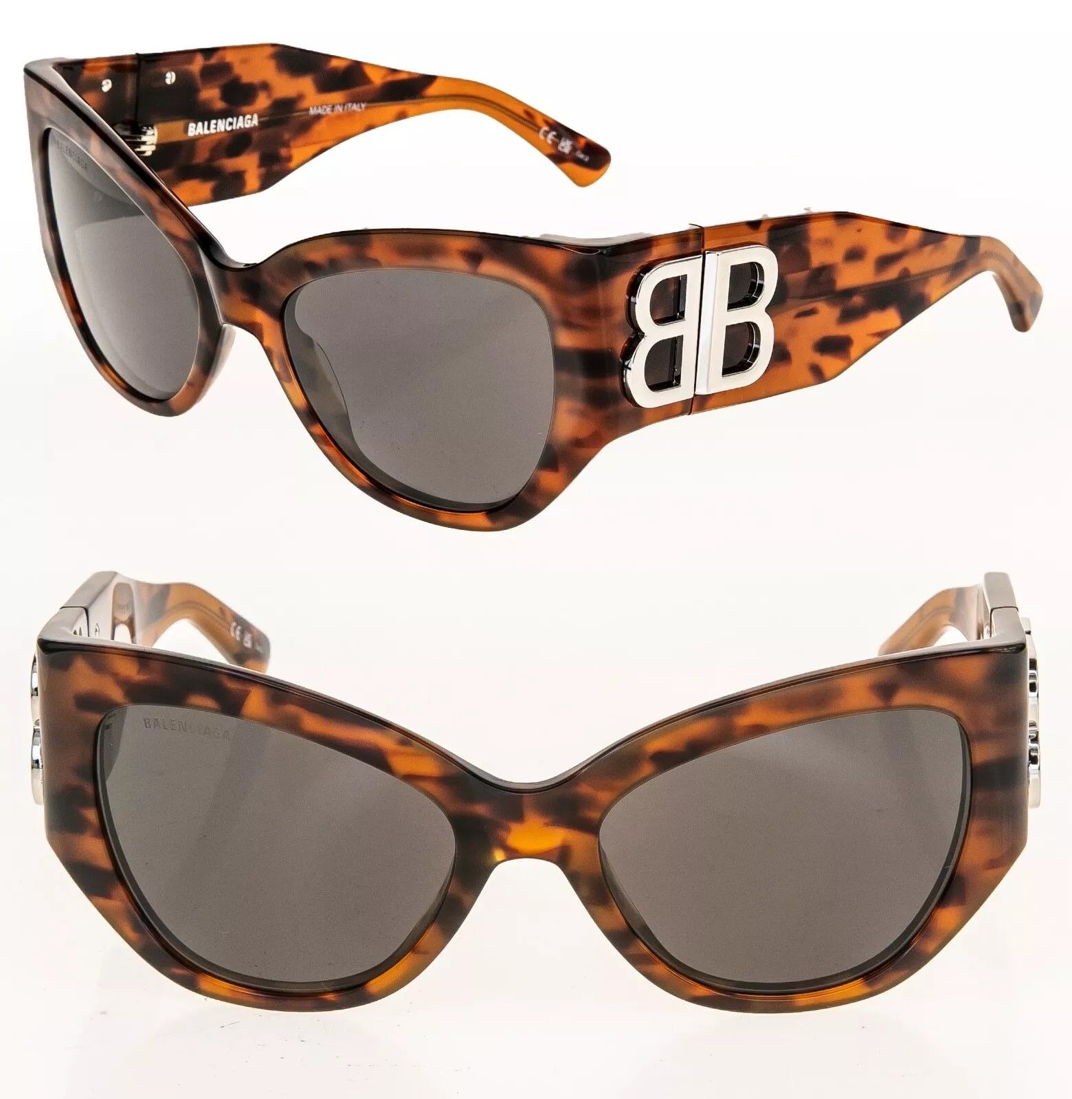 Balenciaga BALENCIAGA BOSSY Cat 0322 Fashion Sunglass BB0322S 003 Size ONE SIZE - 1 Thumbnail