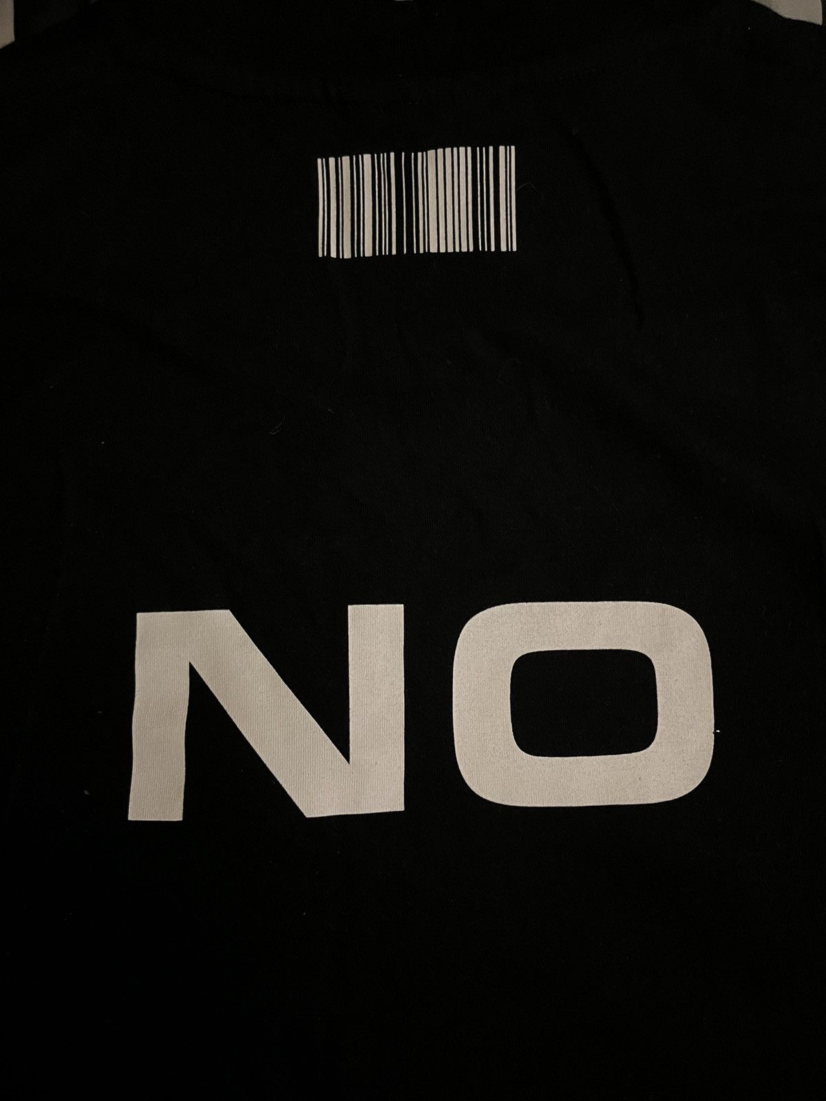 VTMNTS × Vetements VTMNTS Black 'Yes/No' T-Shirt Size US M / EU 48-50 / 2 - 4 Thumbnail