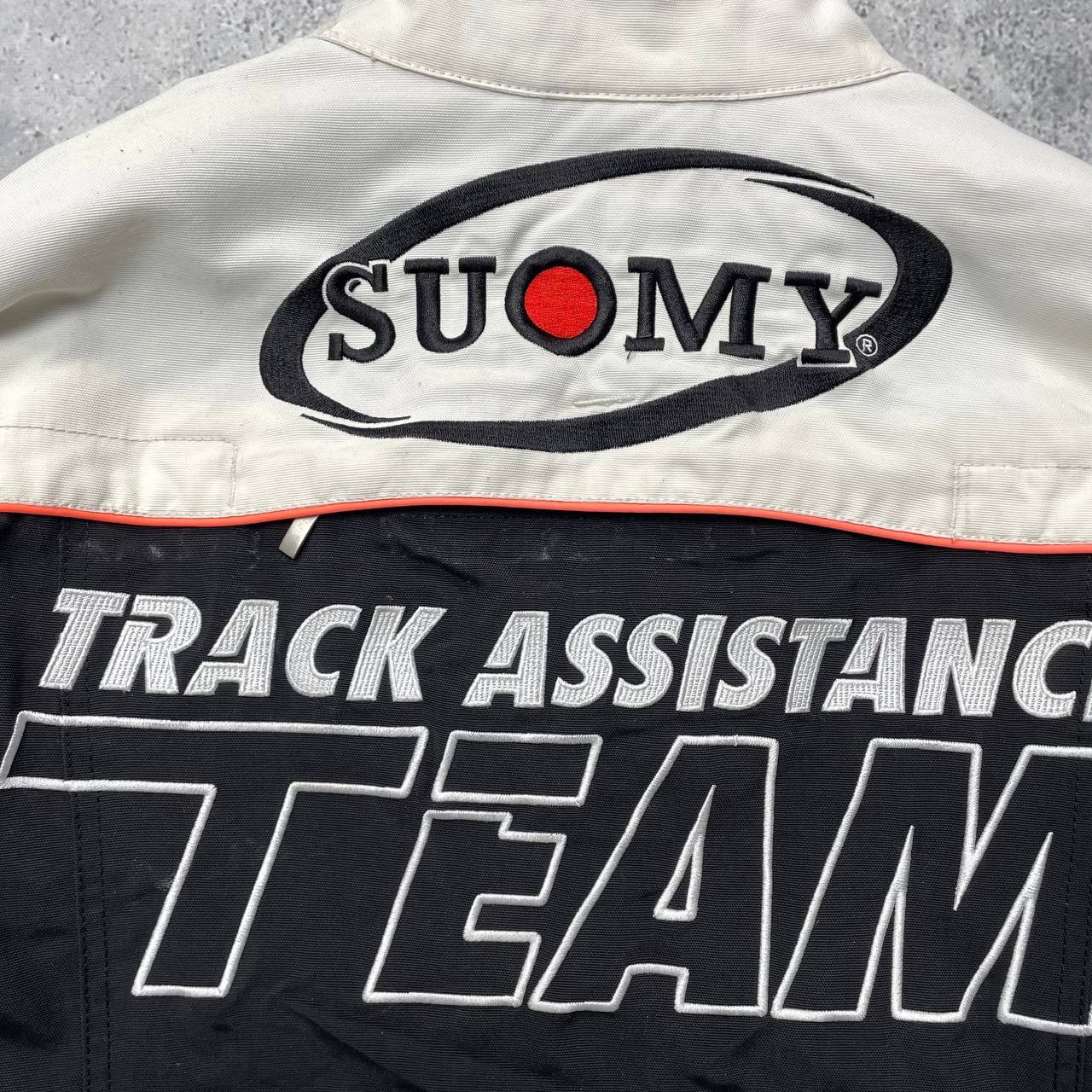 Vintage Vintage 2000s Suomy Track Assistance Team Racing Jacket Size US L / EU 52-54 / 3 - 21 Thumbnail