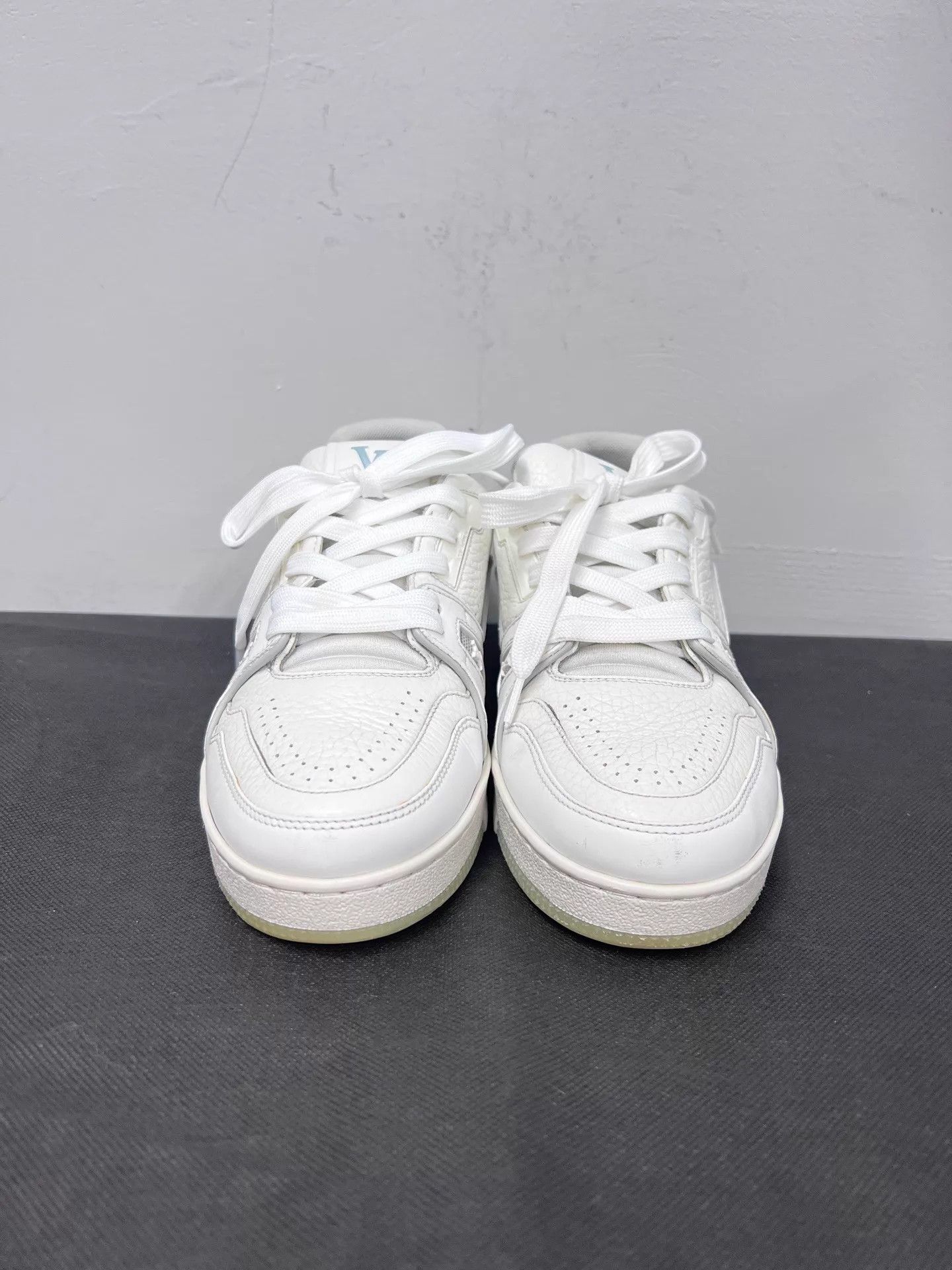 Louis Vuitton LV Trainer White Cement Sneaker 36.5 Size US 6 / IT 36 - 2 Thumbnail