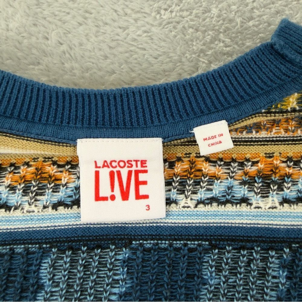 Lacoste Lacoste Live Men's Size Small/3 AOP Aztec 100% Cotton Long Size US S / EU 44-46 / 1 - 2 Thumbnail