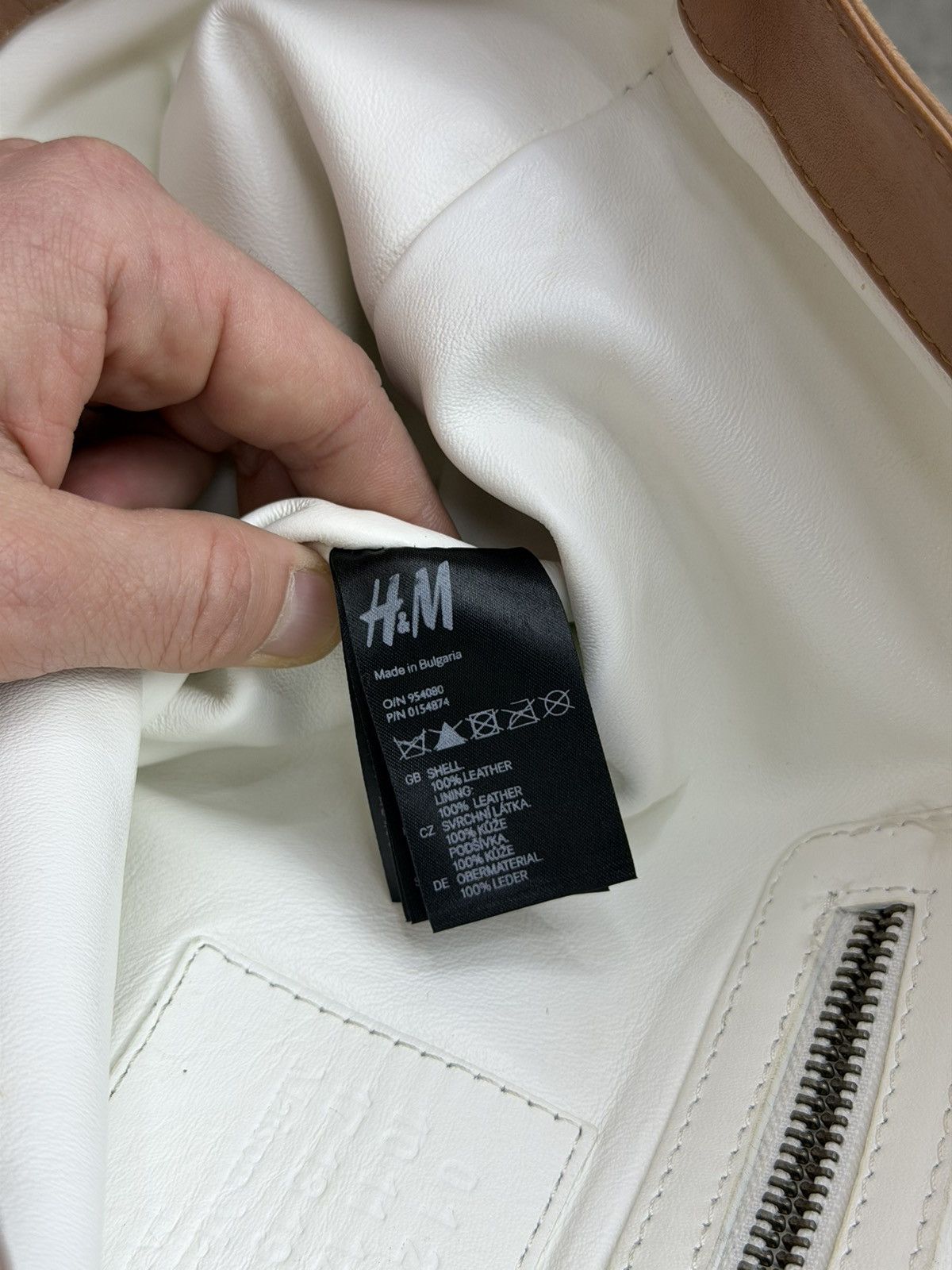 Maison Margiela Maison Margiela x H&M Leather Tote Bag Shopper Size ONE SIZE - 19 Thumbnail