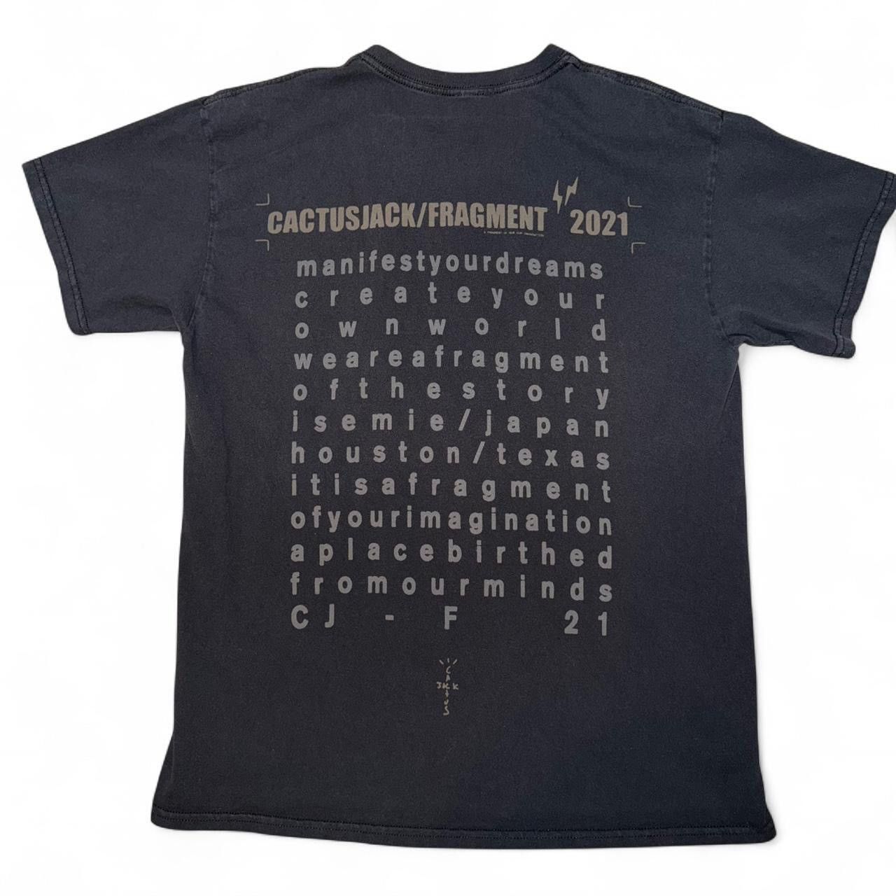 Travis Scott FRAGMENT CACTUS JACK TEE Size US M / EU 48-50 / 2 - 2 Thumbnail