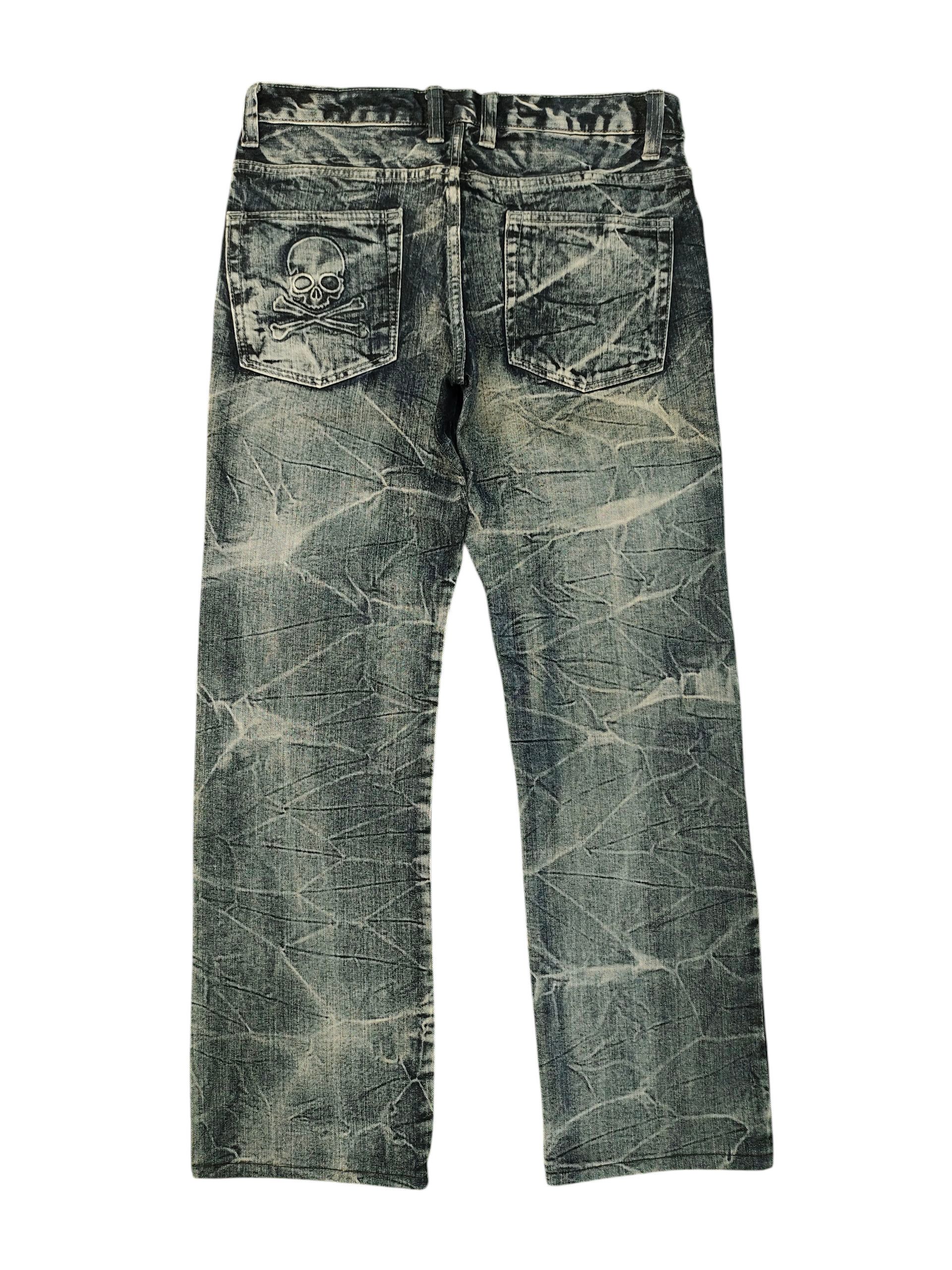 Number (N)ine × Undercover Japanese Brand Root Three Clawmark Distress Denim Jeans Size US 34 / EU 50 - 1 Thumbnail