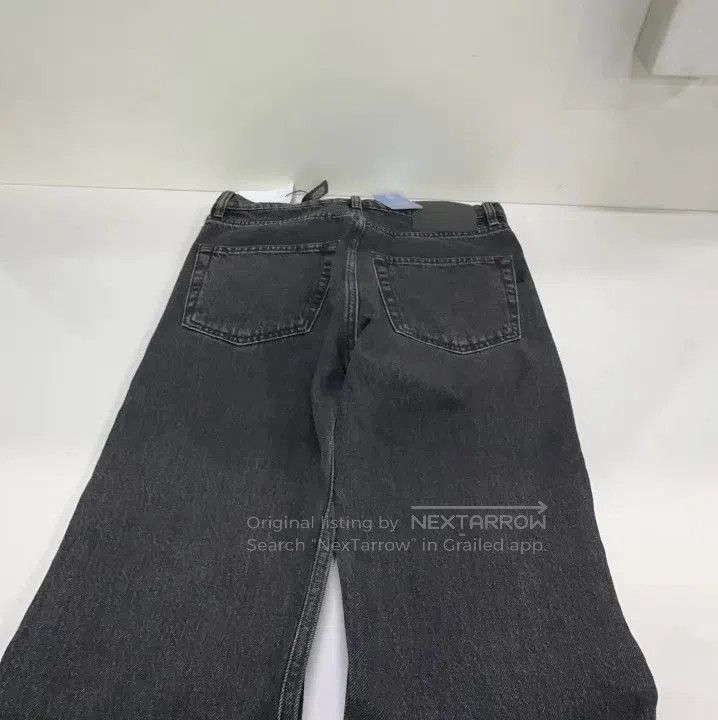 Balenciaga Balenciaga Stylish Black Denim Trousers with Stripes. Size US 28 / EU 44 - 8 Thumbnail