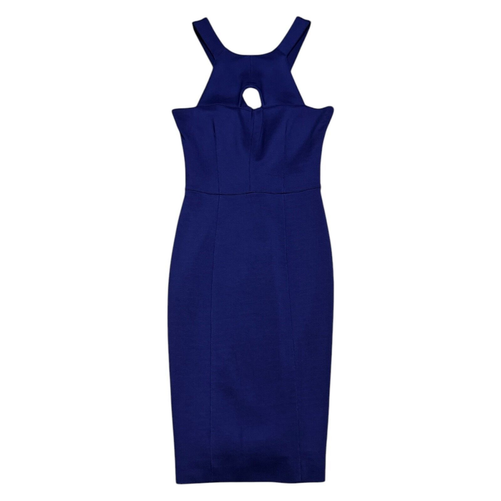 Burberry STUNNING Burberry London Blue Sleeveless Business Dress Size S / US 4 / IT 40 - 2 Thumbnail