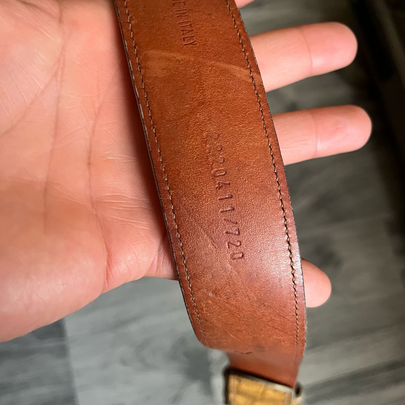 Ralph Lauren Ralph Lauren Alligator Belt Sterling Silver Buckle Italy Size 28 - 14 Thumbnail