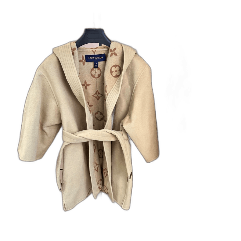 Louis Vuitton Louis Vuitton Camel Wool Coat with Dust Bag -2505 Size M / US 6-8 / IT 42-44 - 1 Thumbnail