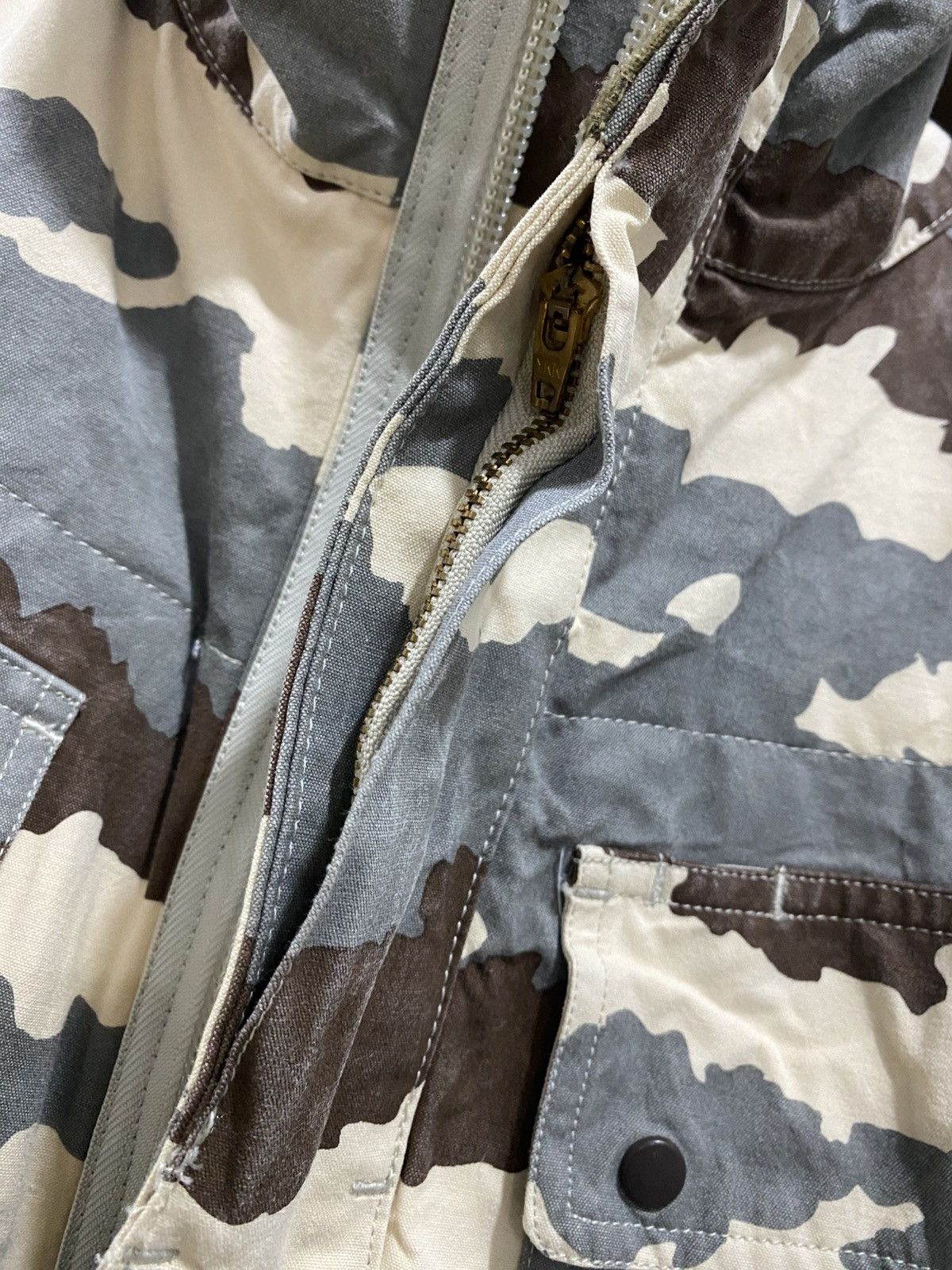 General Research Aw01 General Research Field Camouflage Smoke Cotton Jacket Size US M / EU 48-50 / 2 - 11 Thumbnail