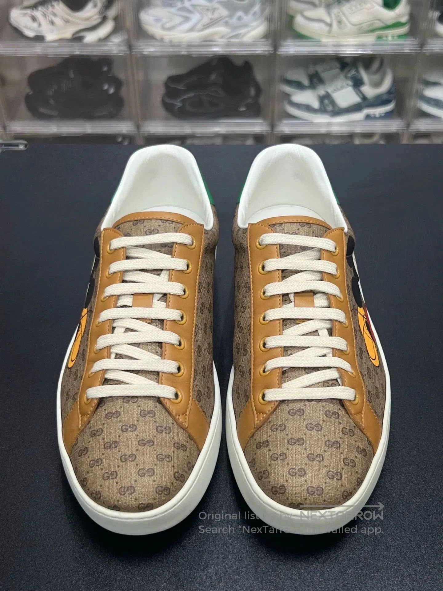 Gucci gucci disney ace brown sneakers size 43. Size US 10 / EU 43 - 2 Thumbnail