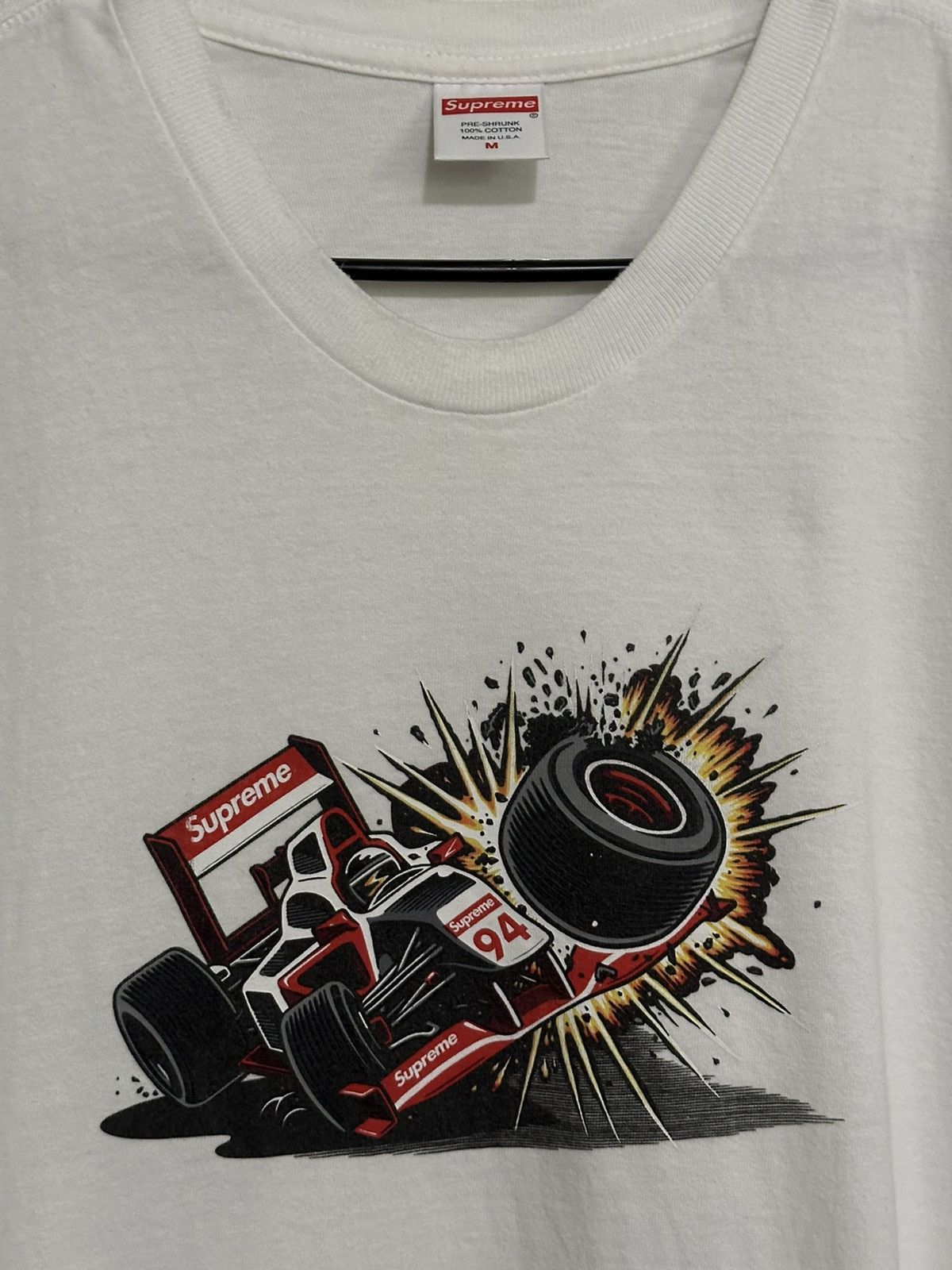 Supreme Supreme Crash Tee Size US M / EU 48-50 / 2 - 2 Thumbnail