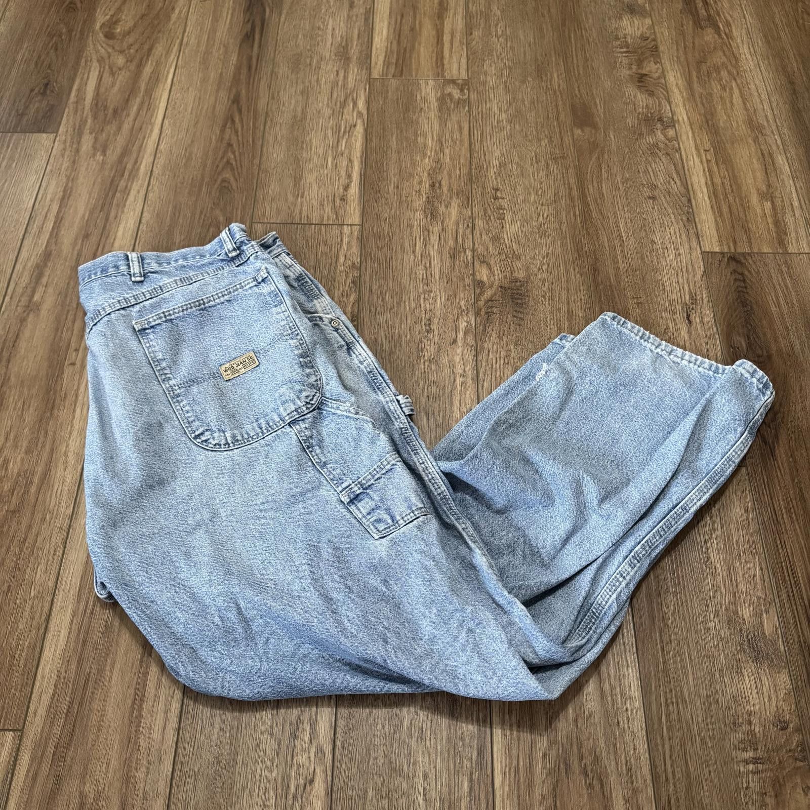 Wrangler Vintage Wrangler Carpenter Jeans 90s Y2K Grunge Skater Size US 40 / EU 56 - 1 Thumbnail