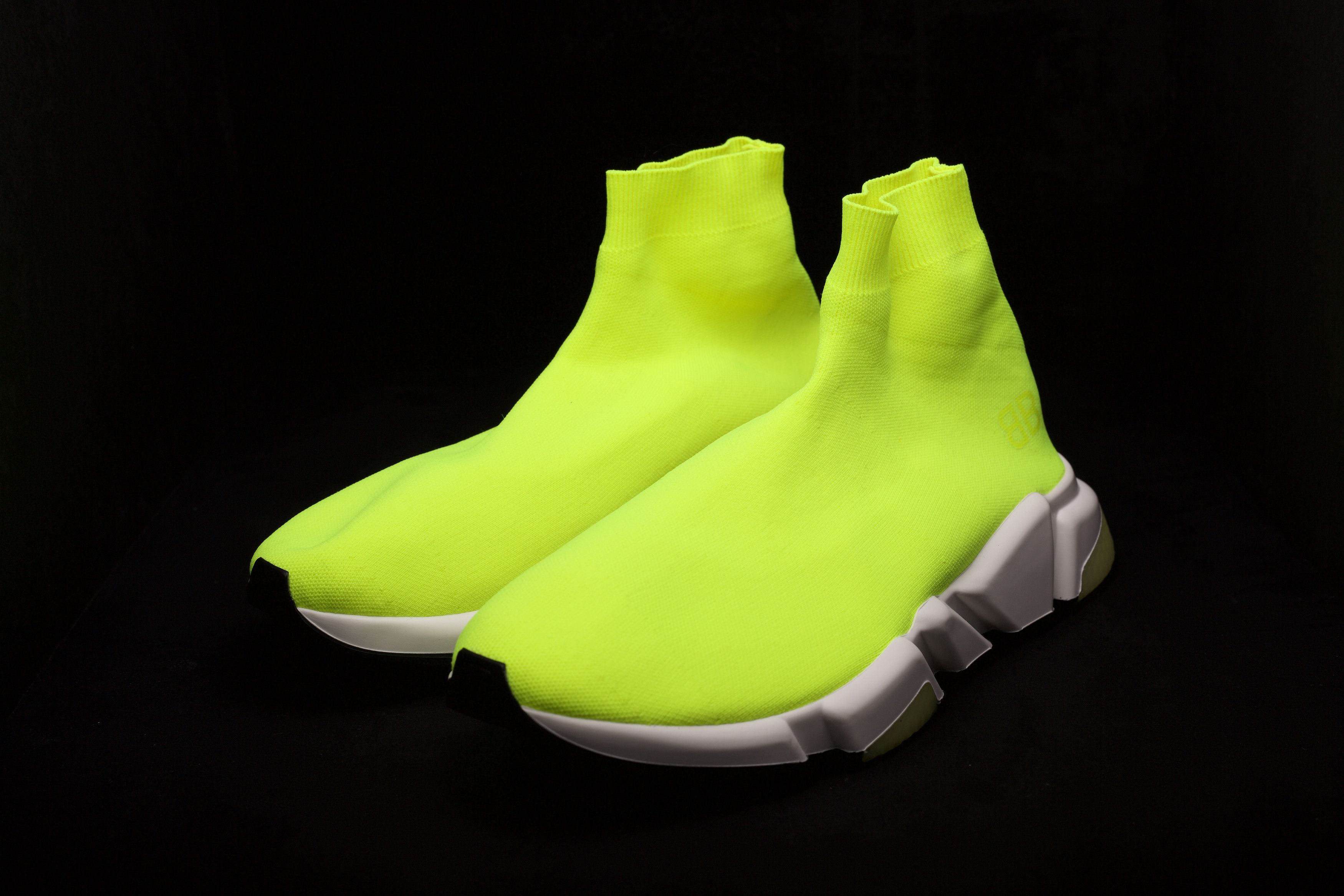 Balenciaga Balenciaga Speed Trainer Mid Neon Fluo Yellow Size 11 Grailed