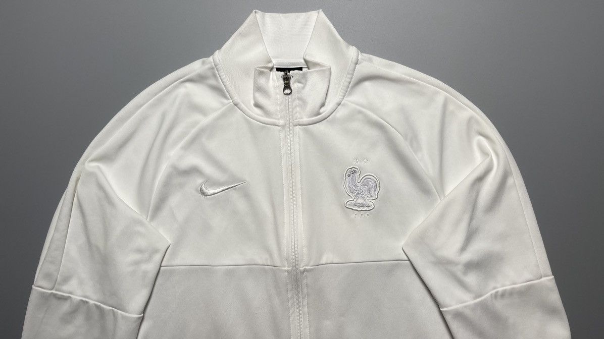 Nike × Vintage FRANCE NIKE 2020 EURO FOOTBALL TRAINING ANTHEM TRACK TOP Size US M / EU 48-50 / 2 - 2 Thumbnail