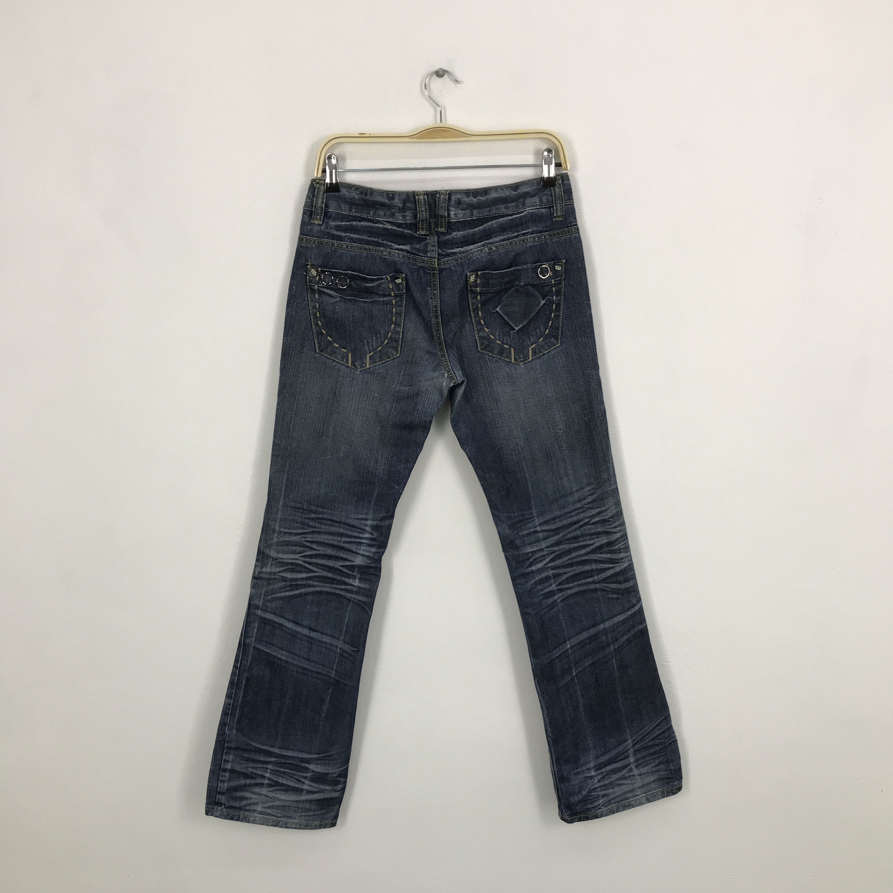 Japanese Brand Flared Bootcut yuki jean Denim pants Size US 29 - 2 Thumbnail