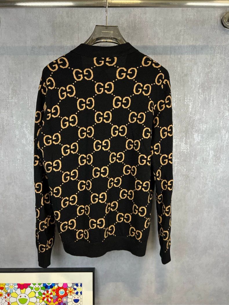 Gucci Gucci New old flower full LOGO sweater cardigan 2503-Nextar Size US XL / EU 56 / 4 - 2 Thumbnail