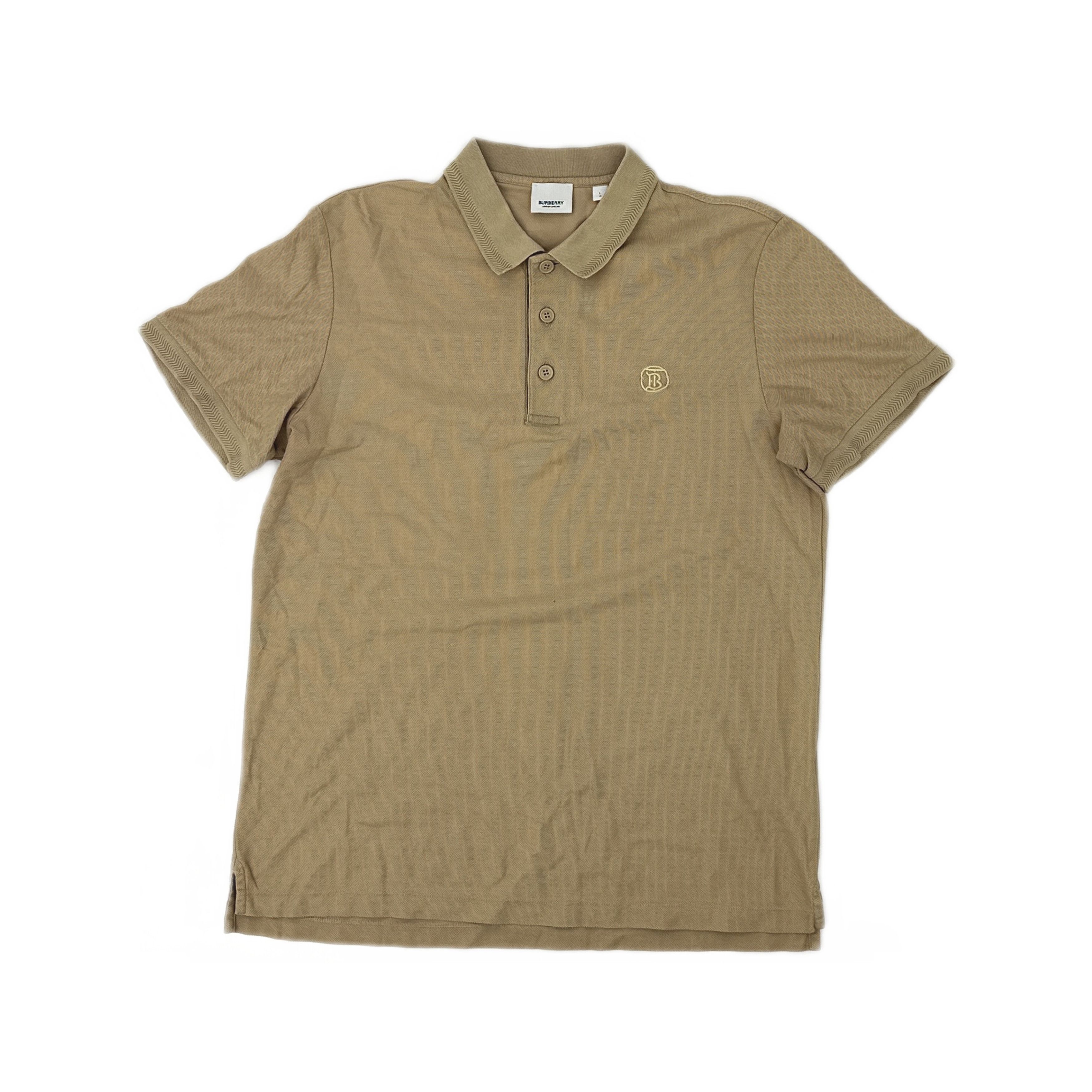 Burberry Burberry Monogram Logo Polo Size L Size US L / EU 52-54 / 3 - 1 Thumbnail