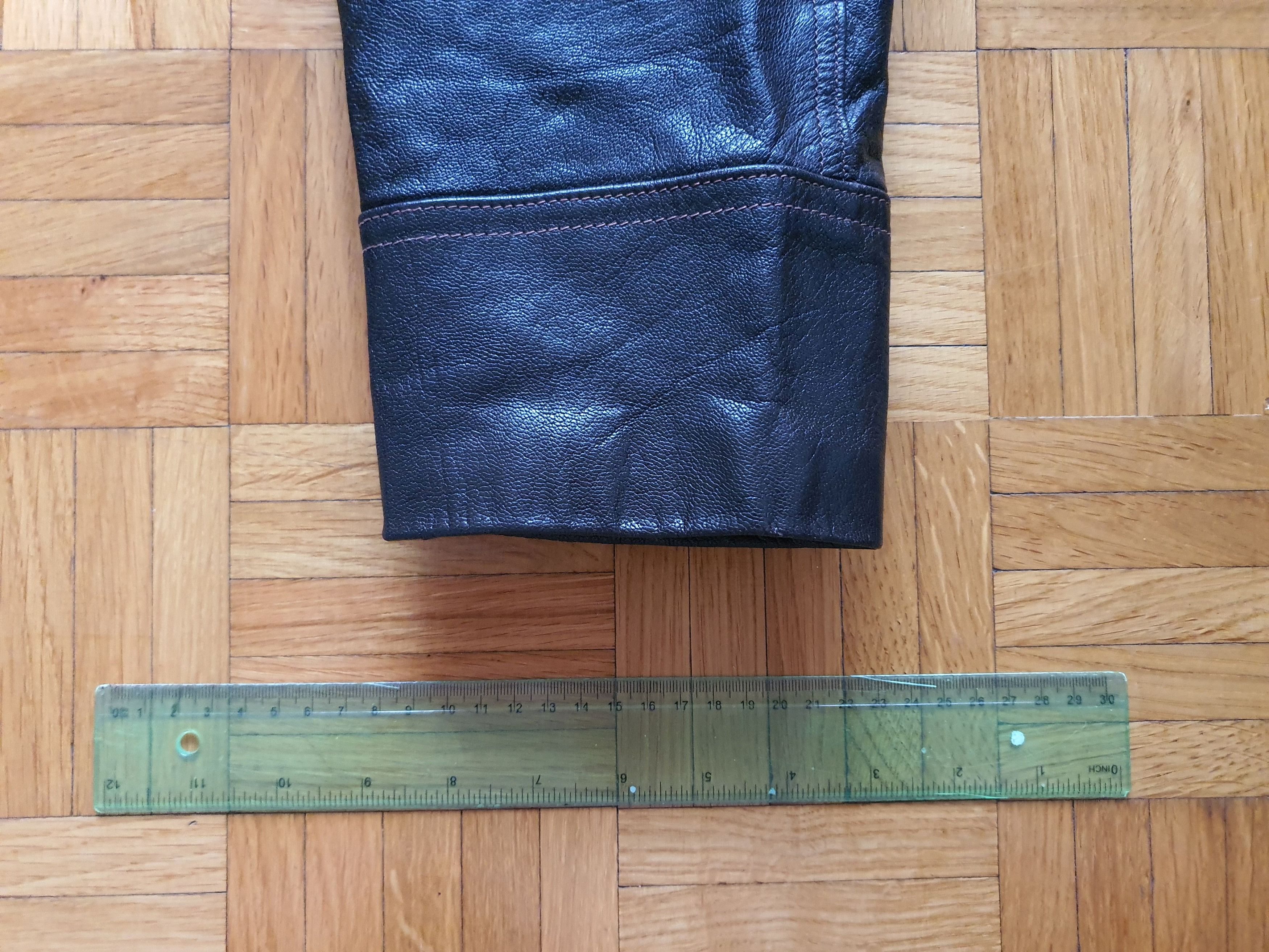 Vintage JANCO (Jansson & Co.) - Vintage Goat Leather Peacoat Jacket Size US XXL / EU 58 / 5 - 11 Thumbnail