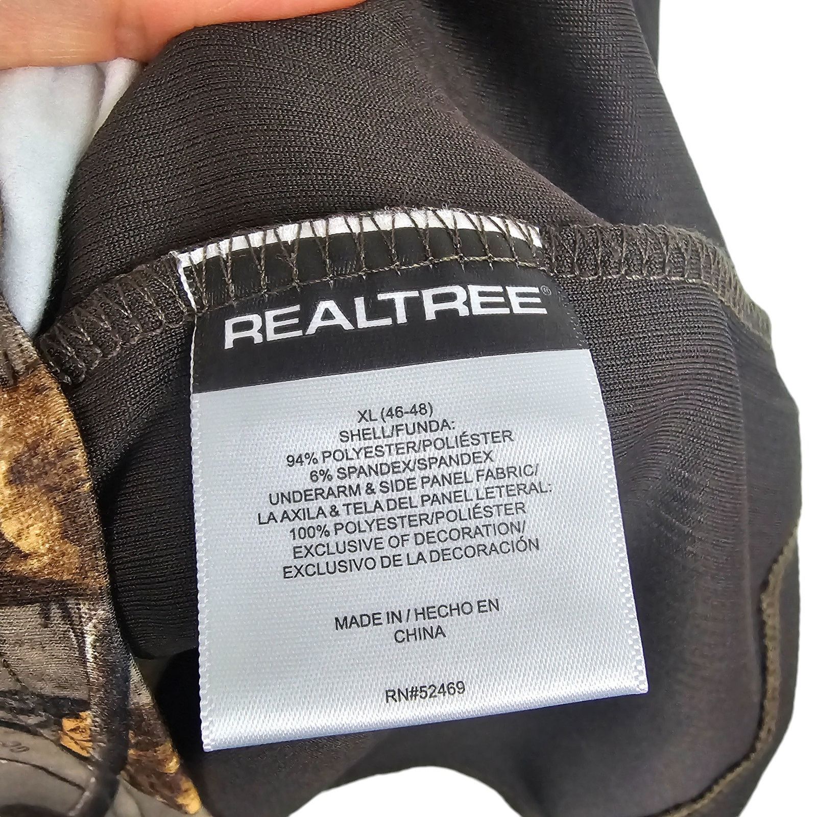 Realtree Realtree Mens Camo Print Hunting Shirt Sz XL Stretch Outdoor Size US XL / EU 56 / 4 - 8 Thumbnail