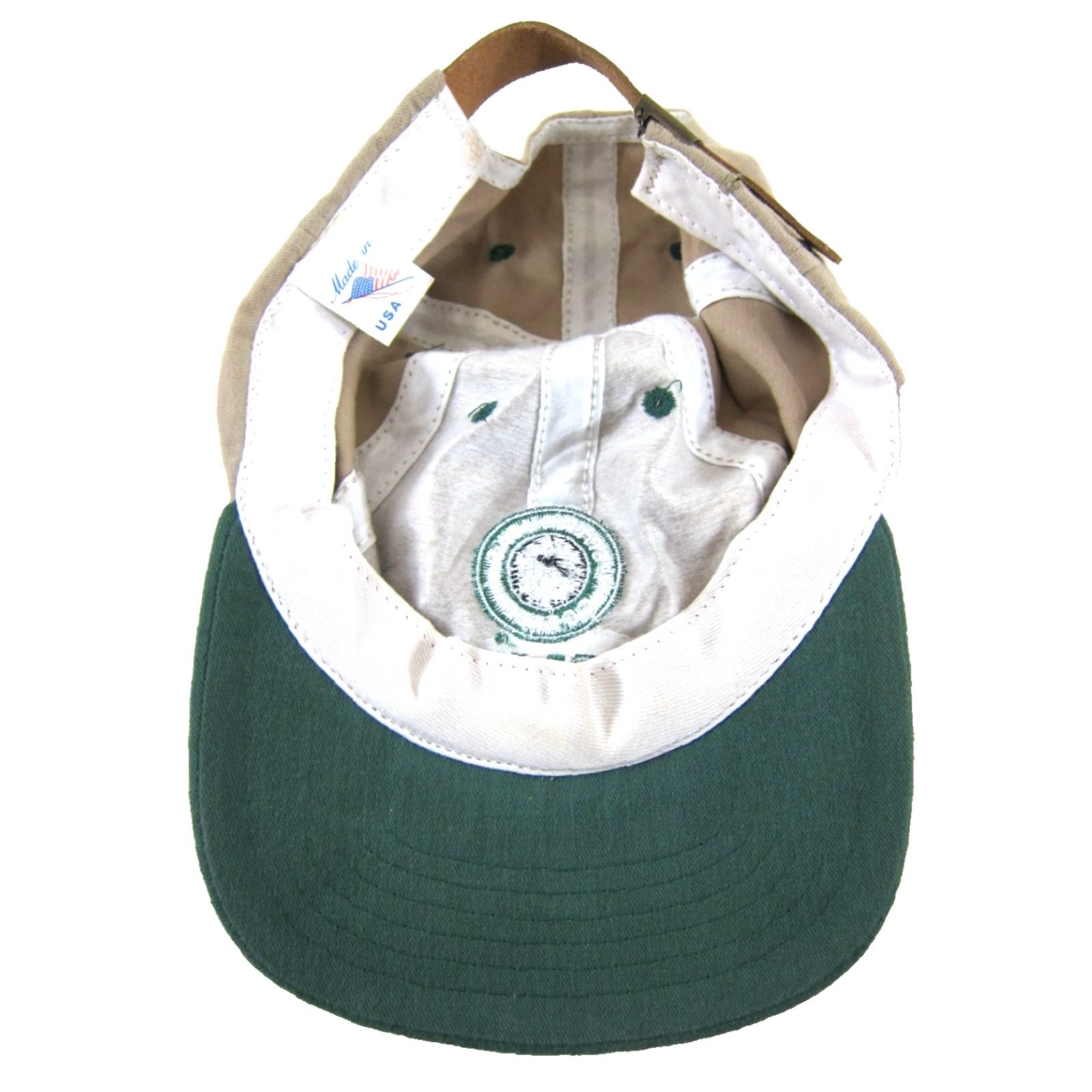 Vintage VINTAGE Starbucks Coffee Mazagran Brown Leather Strap Baseball Hat Size ONE SIZE - 6 Thumbnail