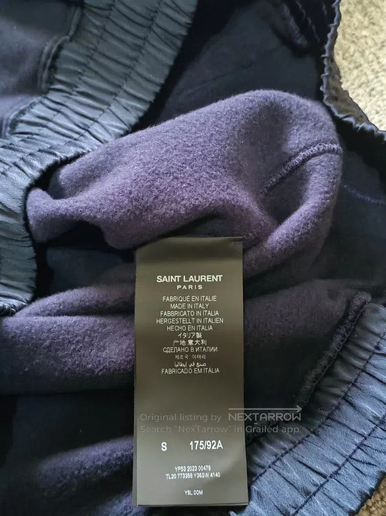 Saint Laurent Paris Saint Laurent Paris Embroidered Hoodie Size US S / EU 44-46 / 1 - 8 Thumbnail