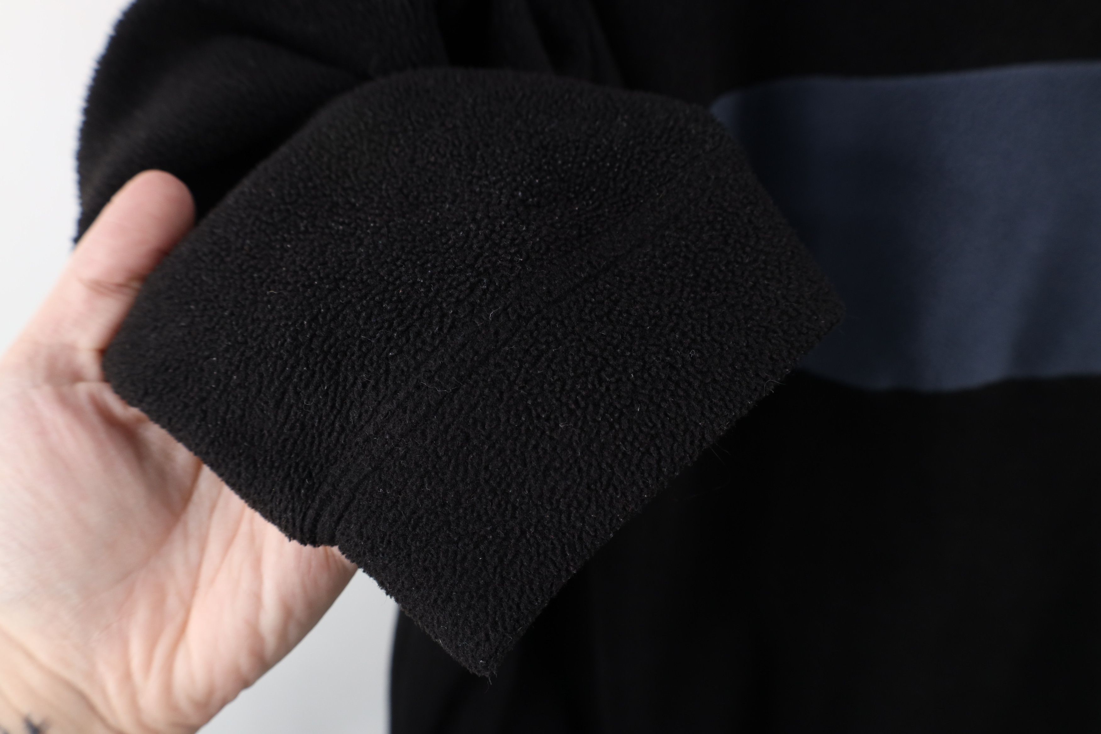 Vintage × Woolrich Woolen Mills Vintage 90s Woolrich Block Fleece Crewneck Sweatshirt Black Size US XXL / EU 58 / 5 - 10 Thumbnail
